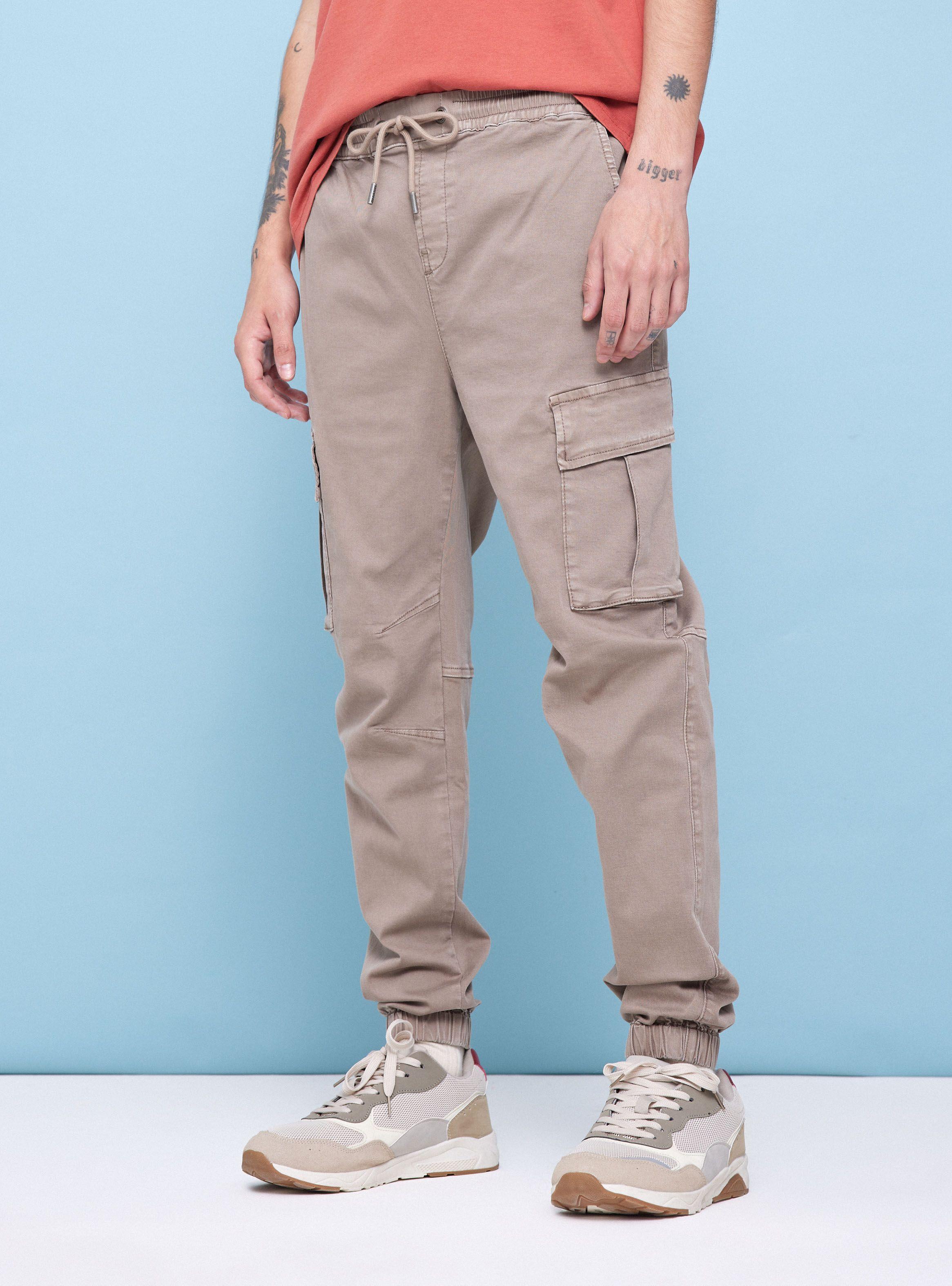 Pantalón Jogger Cargo Color-0