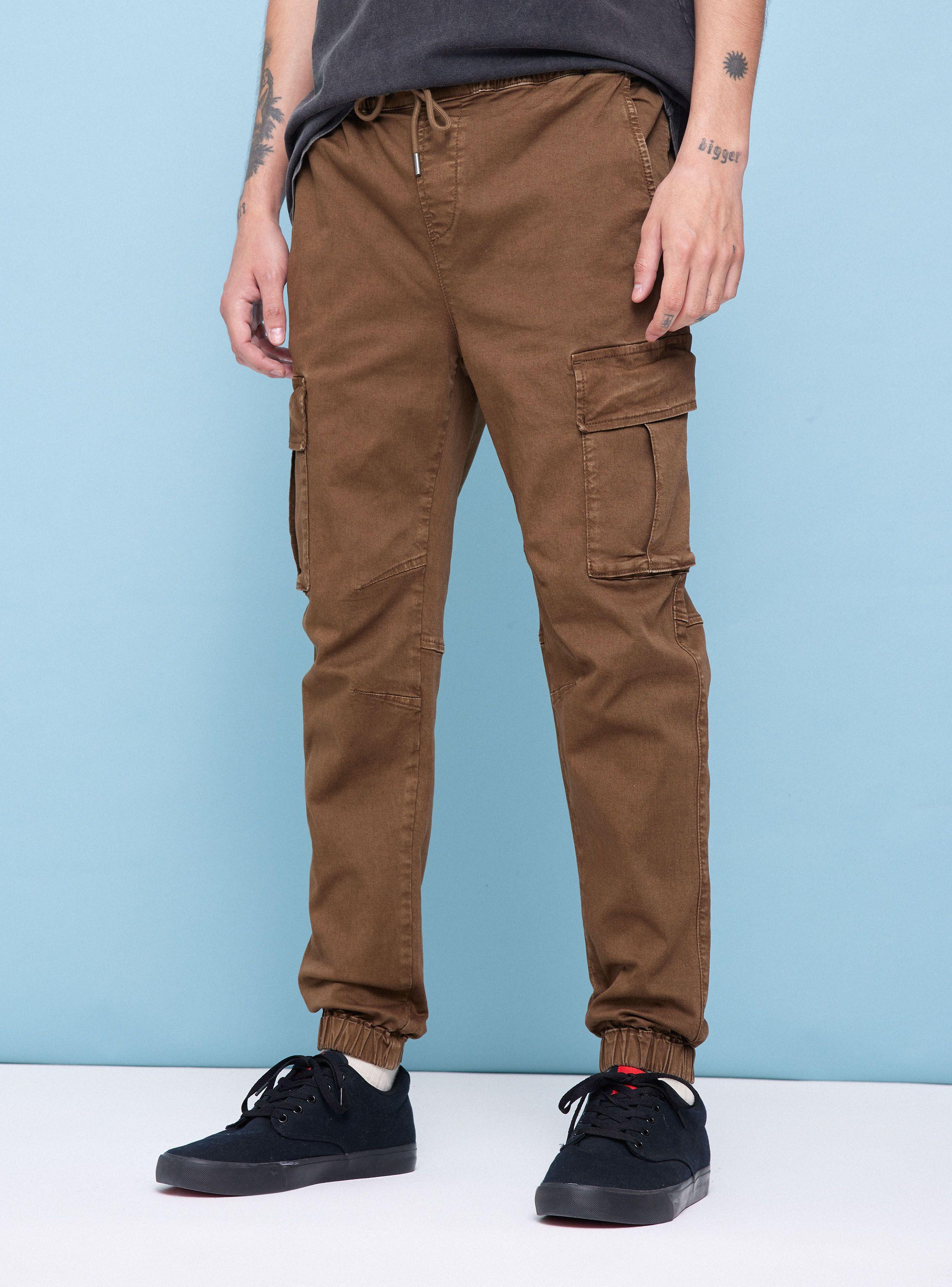 Pantalón Jogger Cargo Color-0