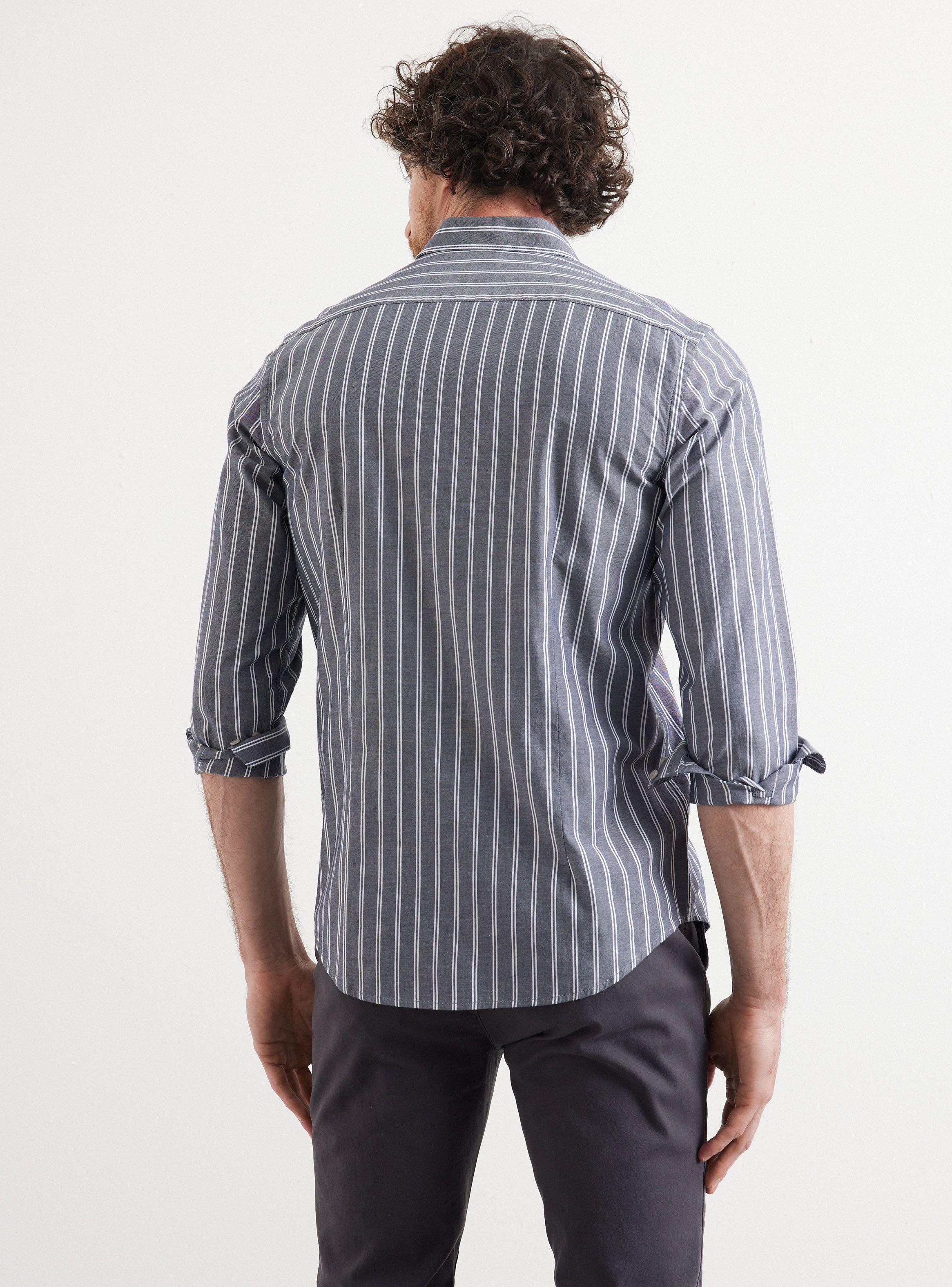 Camisa Moda Rayas-1