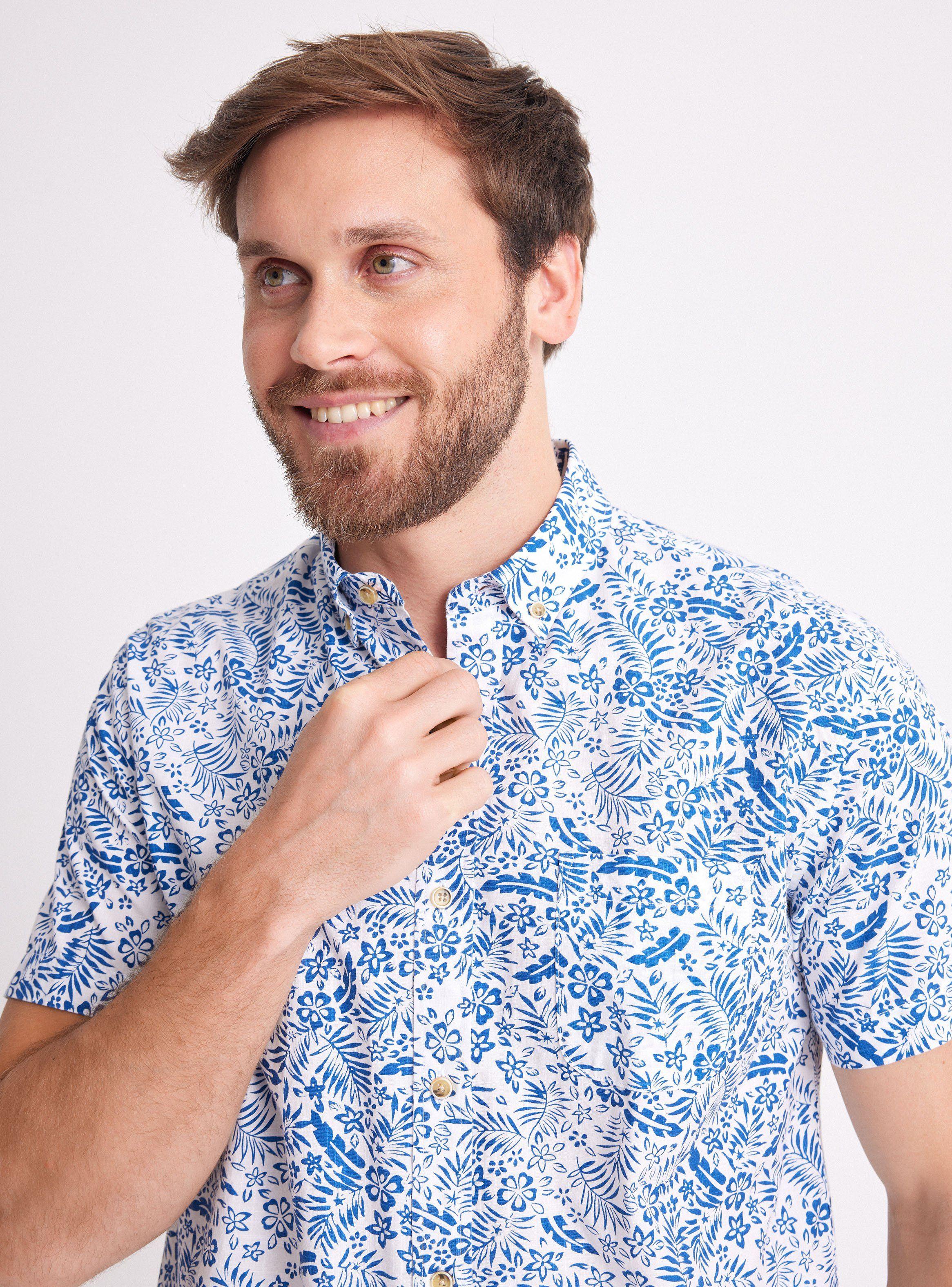 Camisa de Vestir Print-2