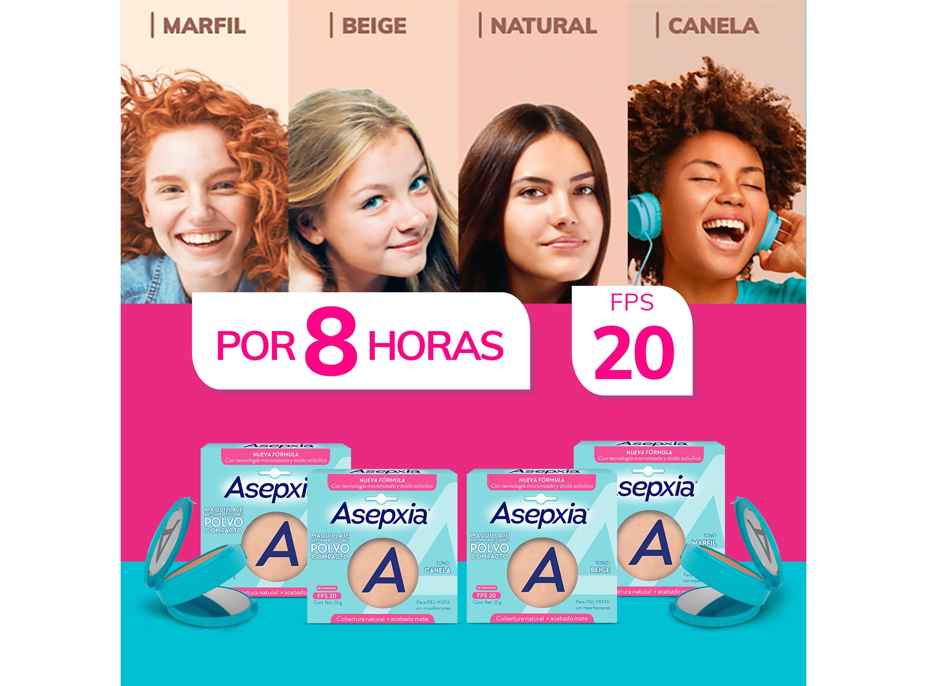 Polvo Asepxia Compacto Canela 10 g-1