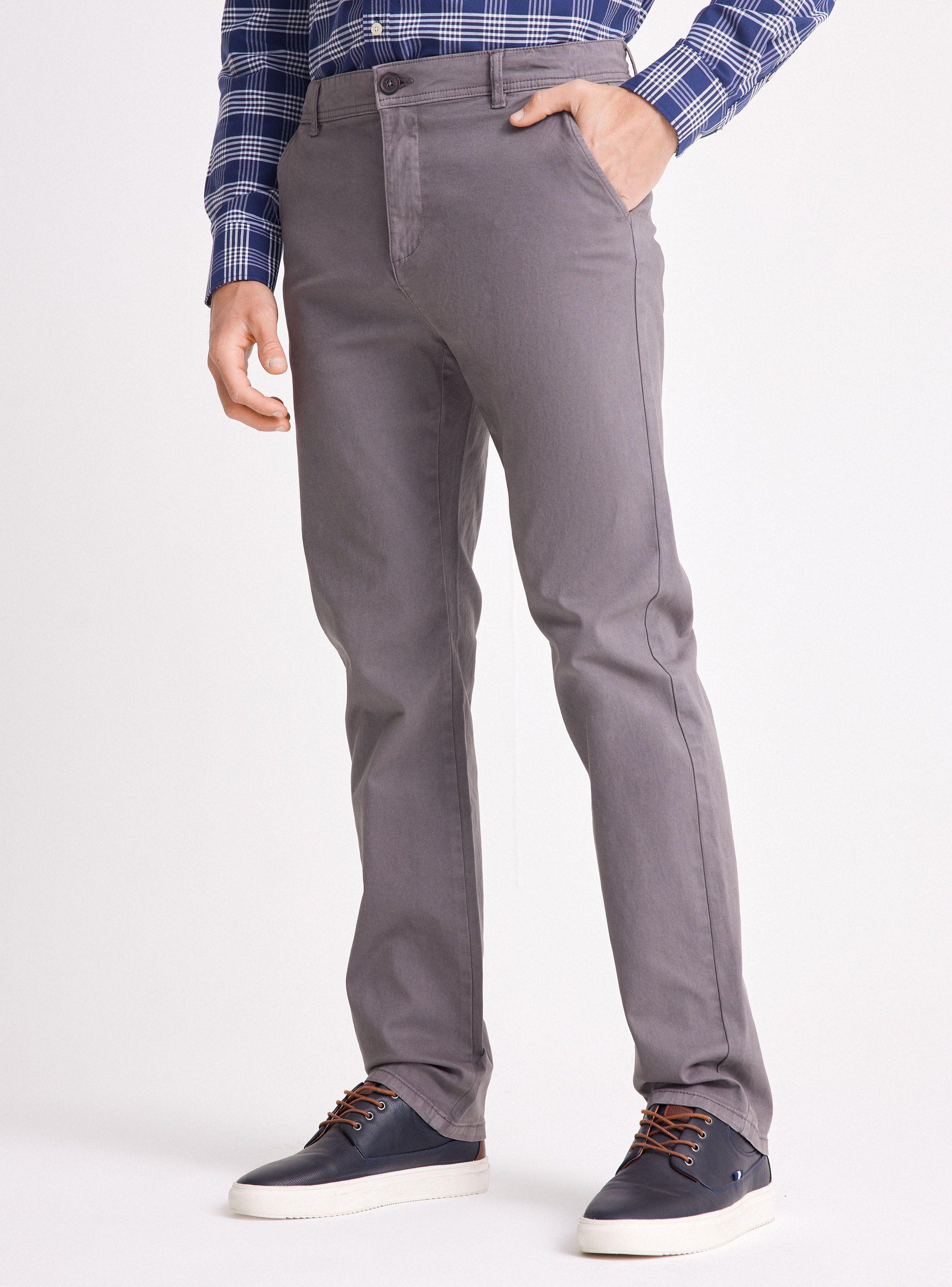 Pantalón Chino Regular Fit Colores Moda-0