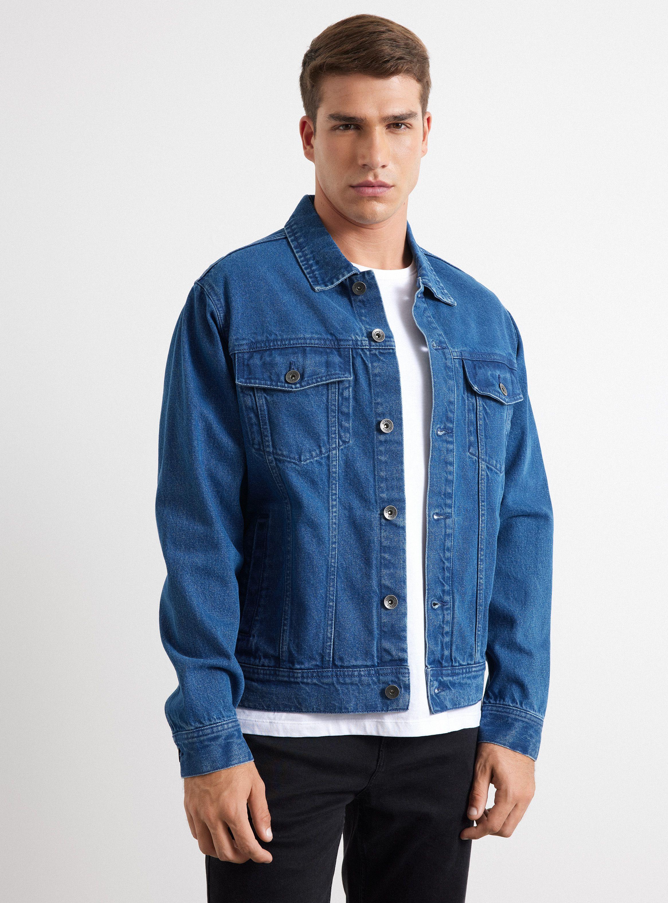 Chaqueta Regular Fit Classic Model-0