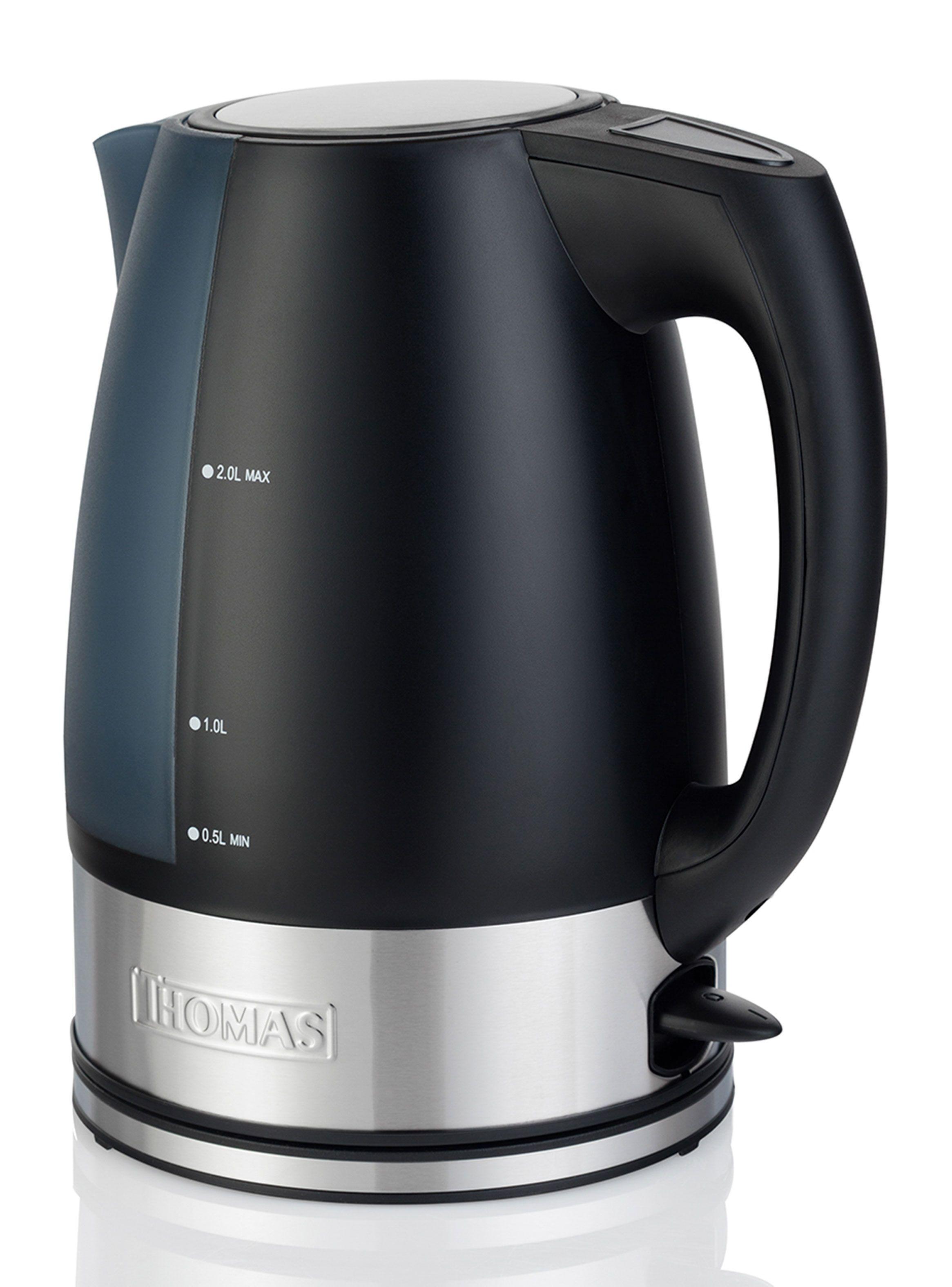 Hervidor Eléctrico 2 Litros TH-4800 Negro/Azul-6