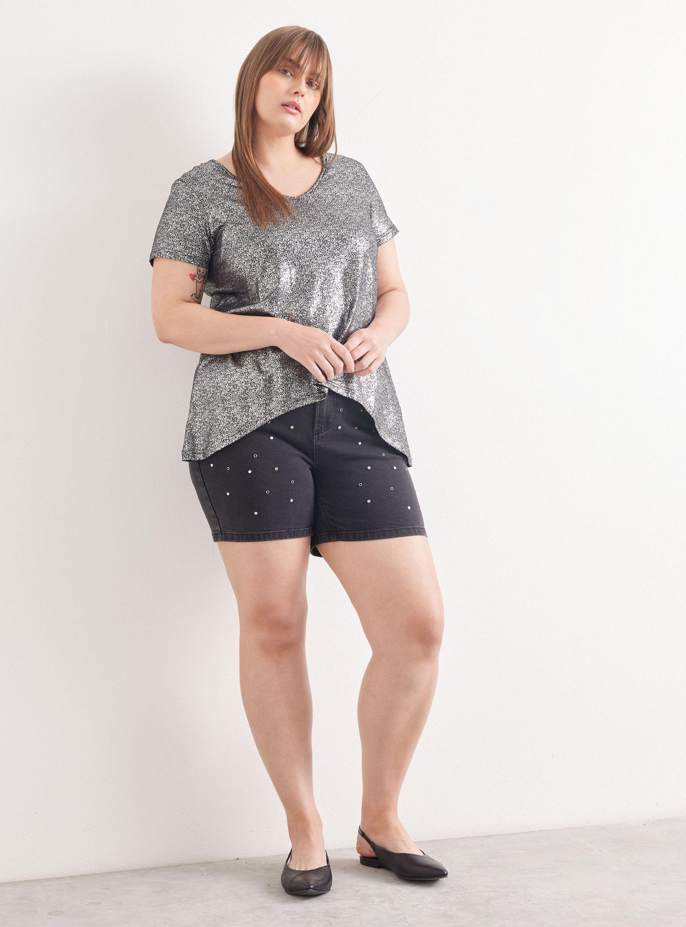 Polera con Folia Metalizada-4
