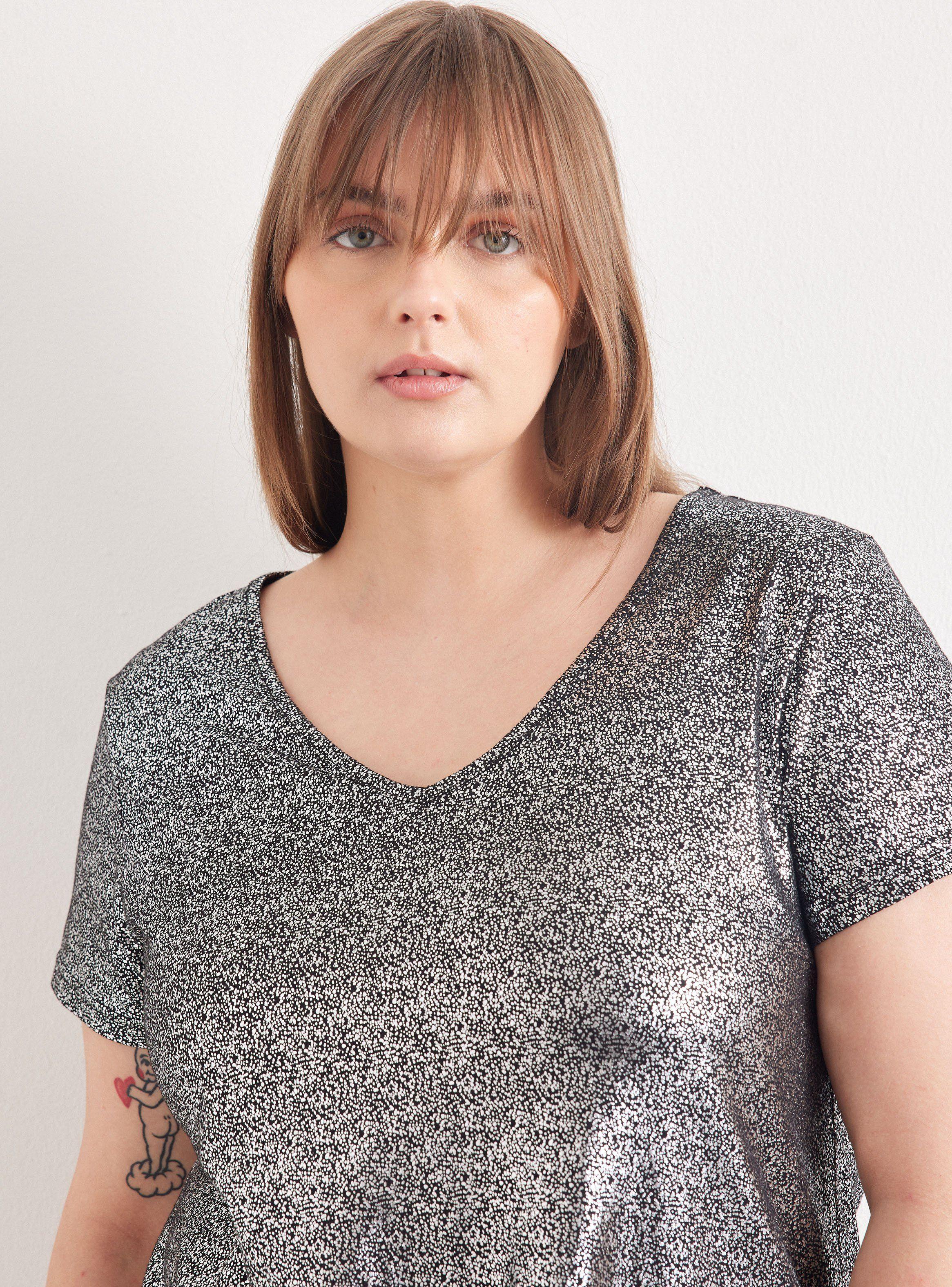 Polera con Folia Metalizada-2