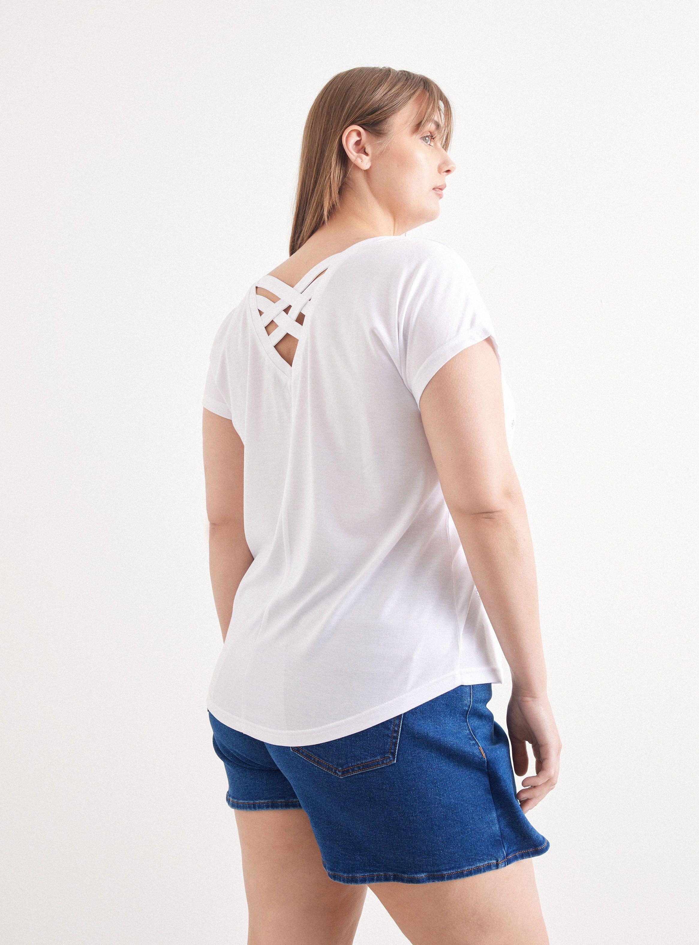 Polera Aplicación de Strass-1