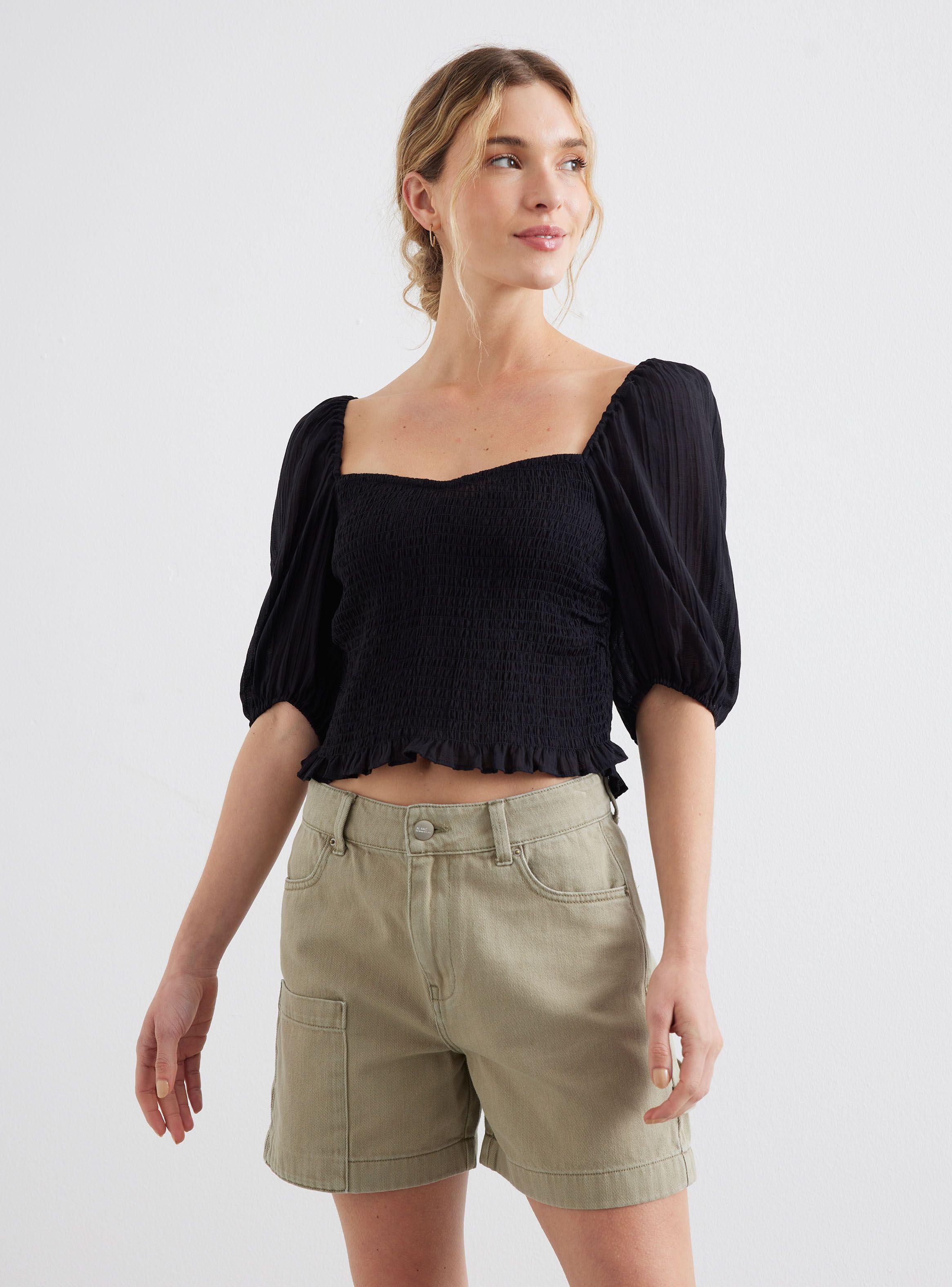 Short Fit Holgado Tiro Alto-0