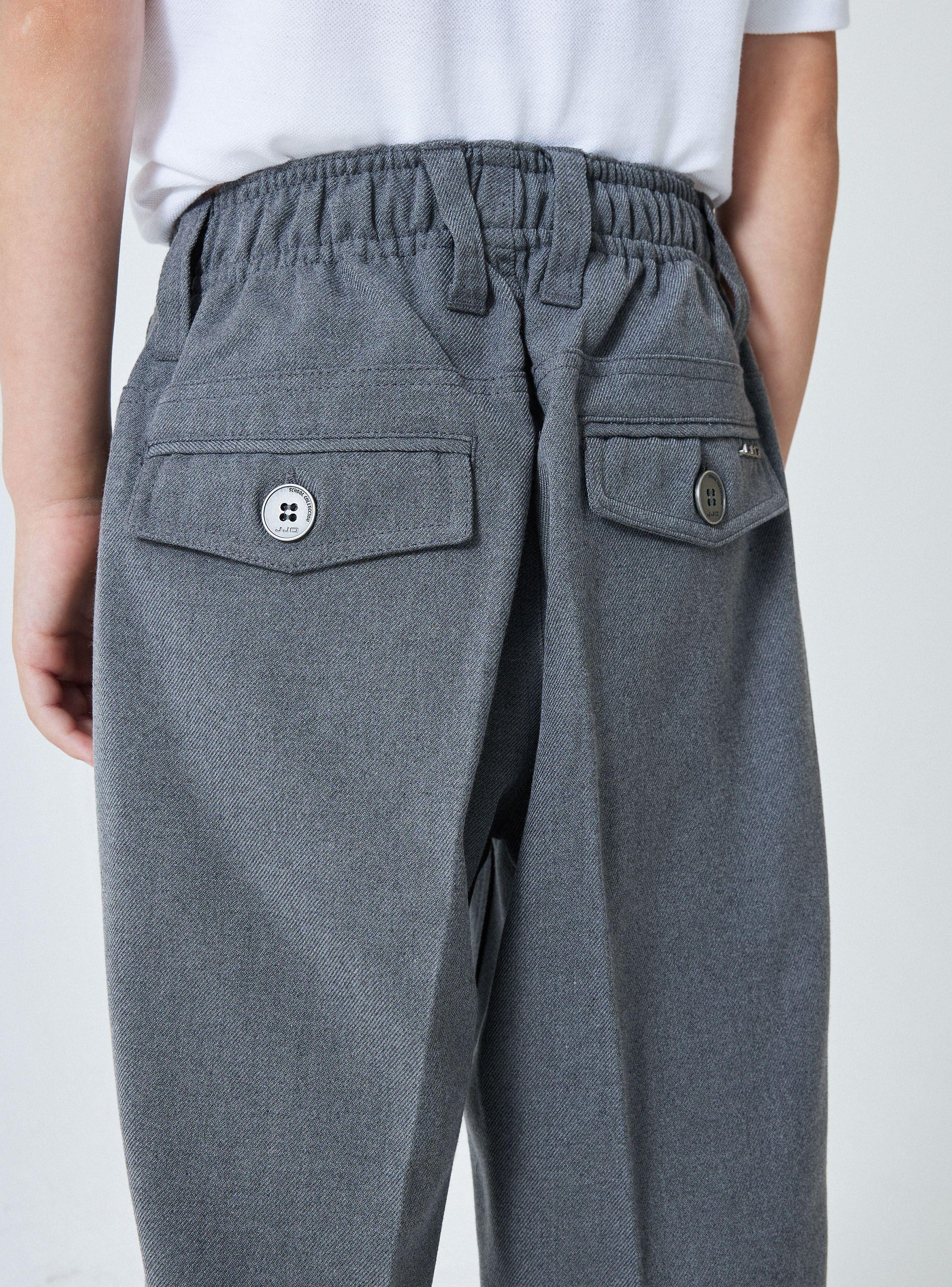 Pantalón Slim Gris Talla 6 A 8-2