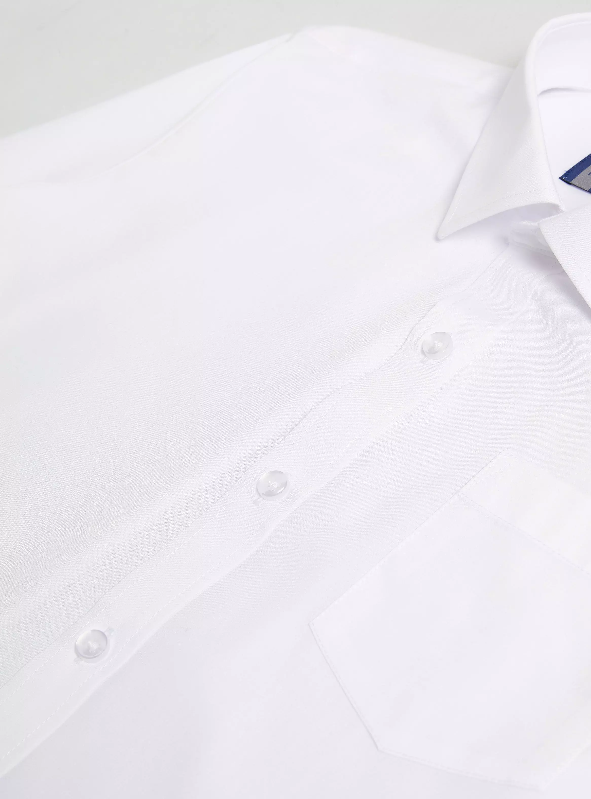 Camisa De Vestir Blanca Talla 38 A 48-2