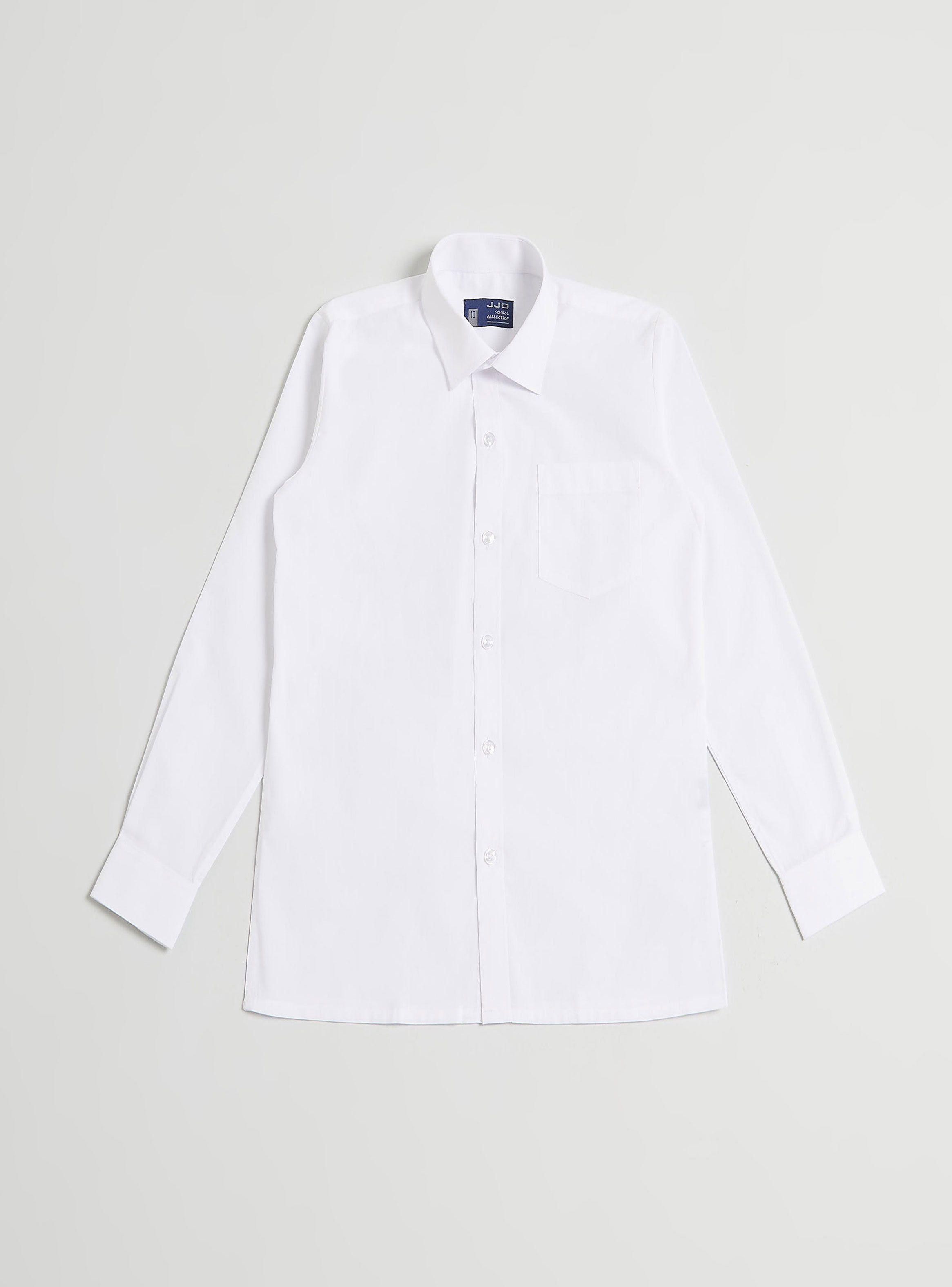 Camisa De Vestir Blanca Talla 38 A 48-0