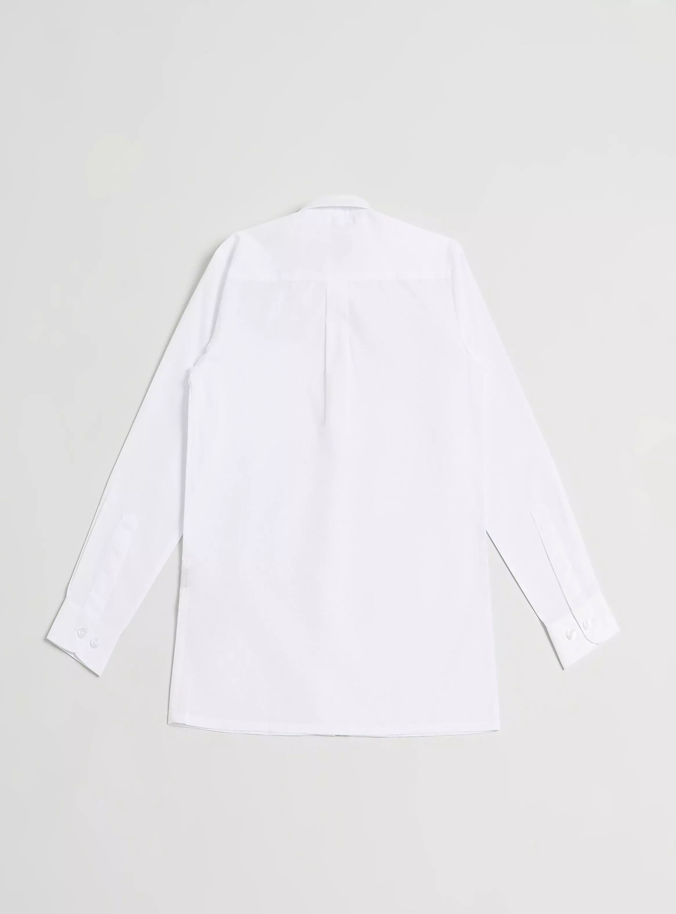 Camisa De Vestir Blanca Talla 38 A 48-1