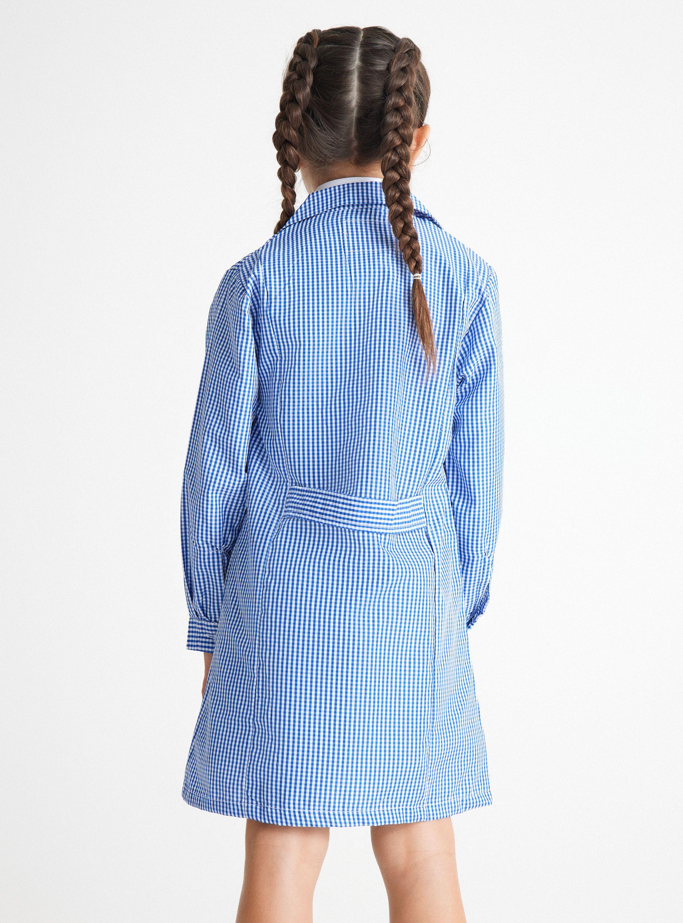Delantal Cuadrille Azul Talla 6-8-1