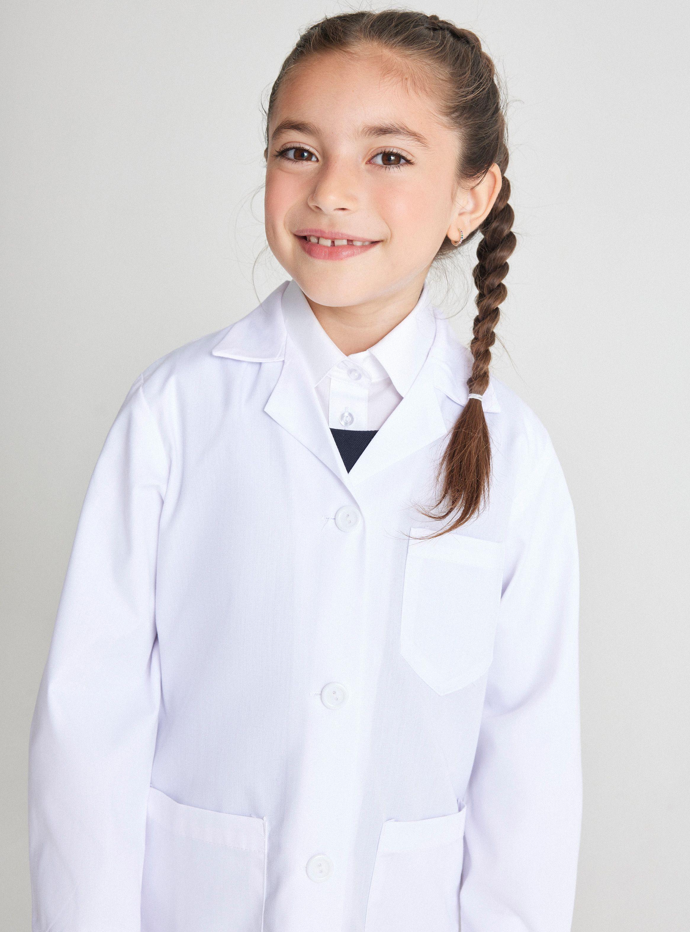 Delantal Blanco Talla 6-8-2