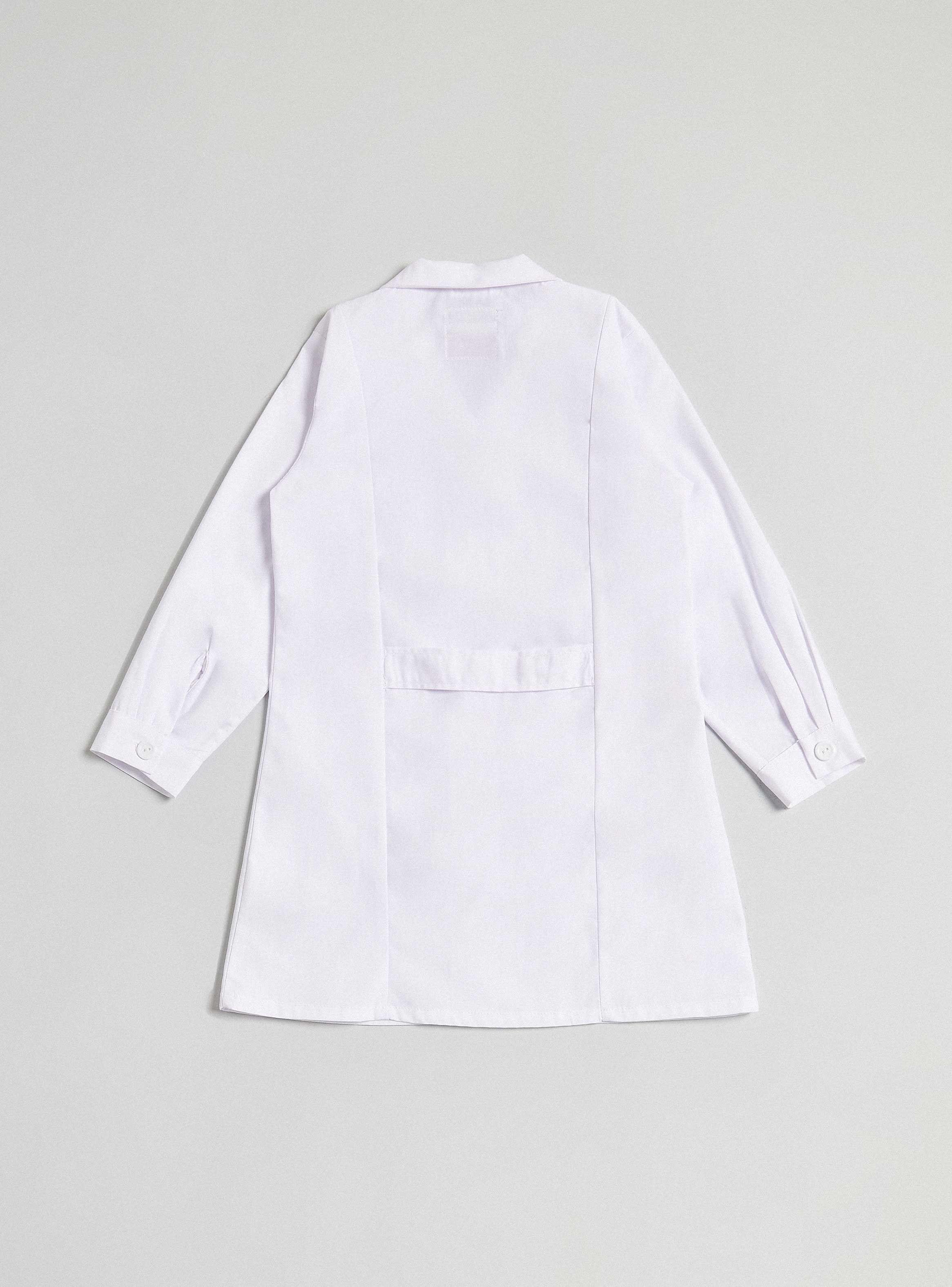 Delantal Blanco Talla 6-8-5