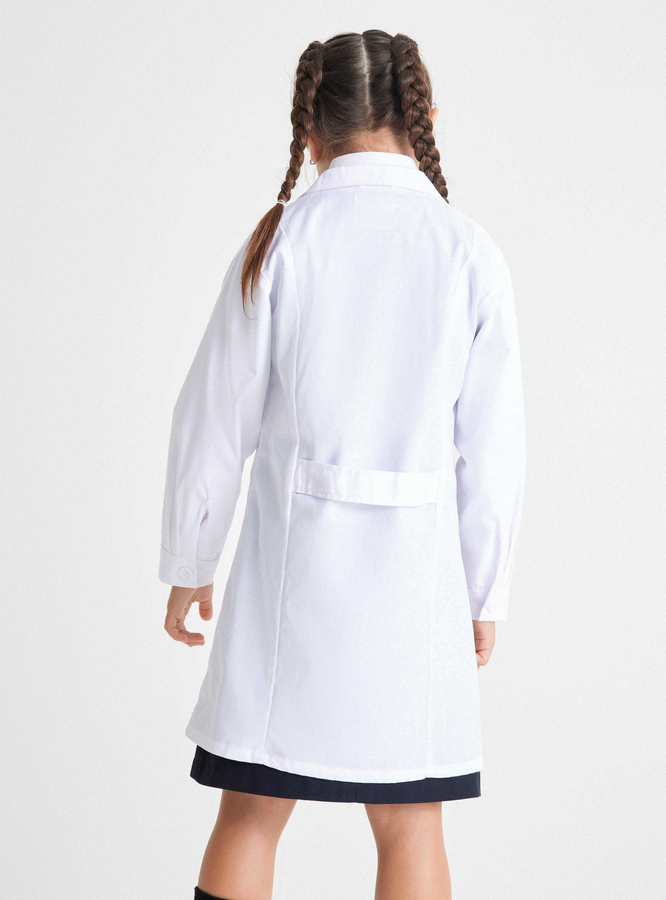 Delantal Blanco Talla 6-8-1