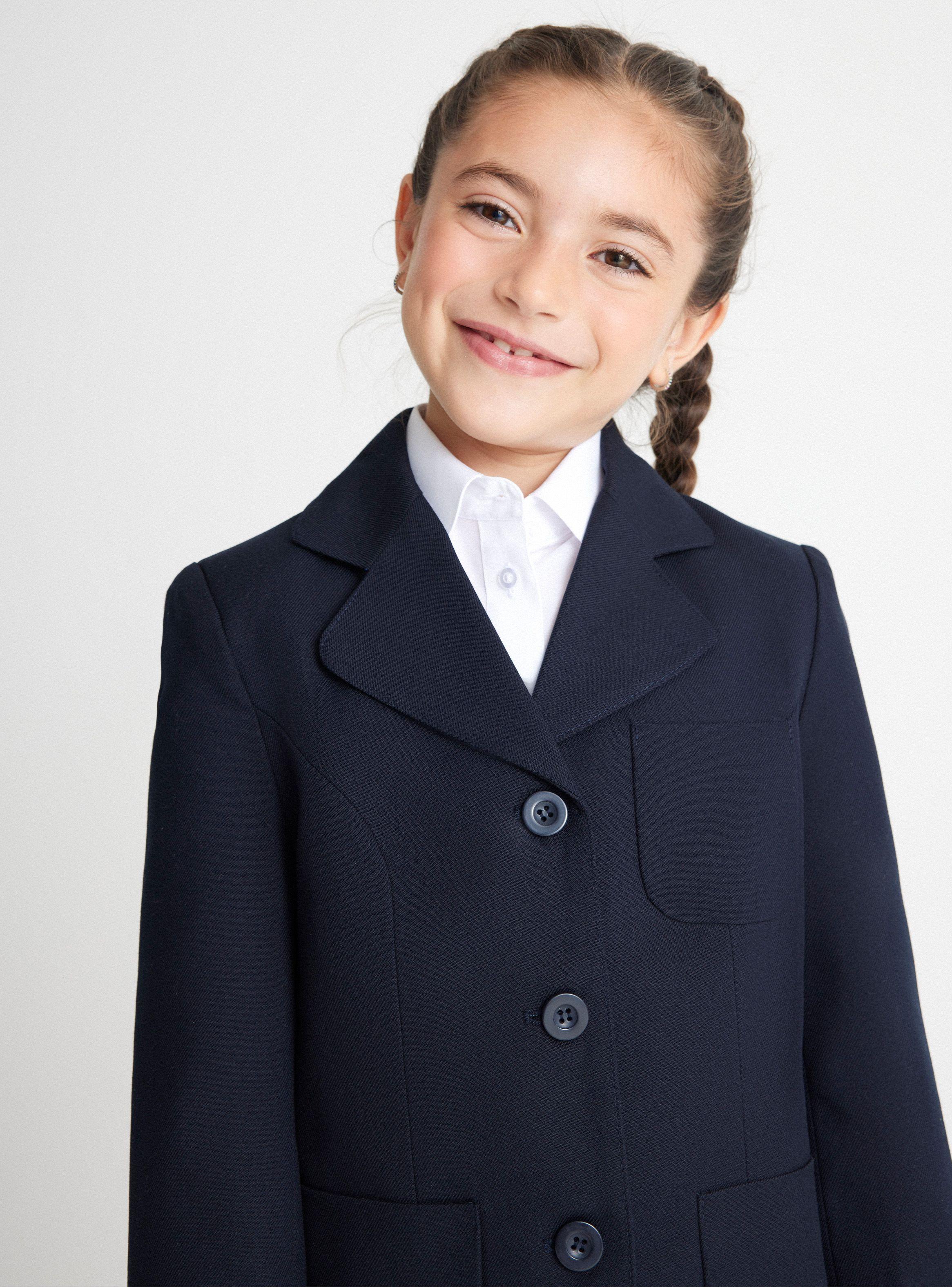 Chaqueta Blazer Azul Talla 6 A 16-2