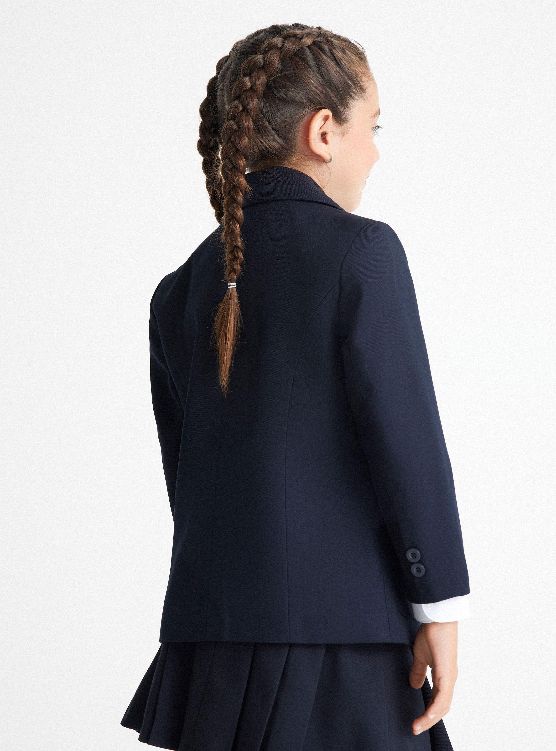 Chaqueta Blazer Azul Talla 6 A 16-1