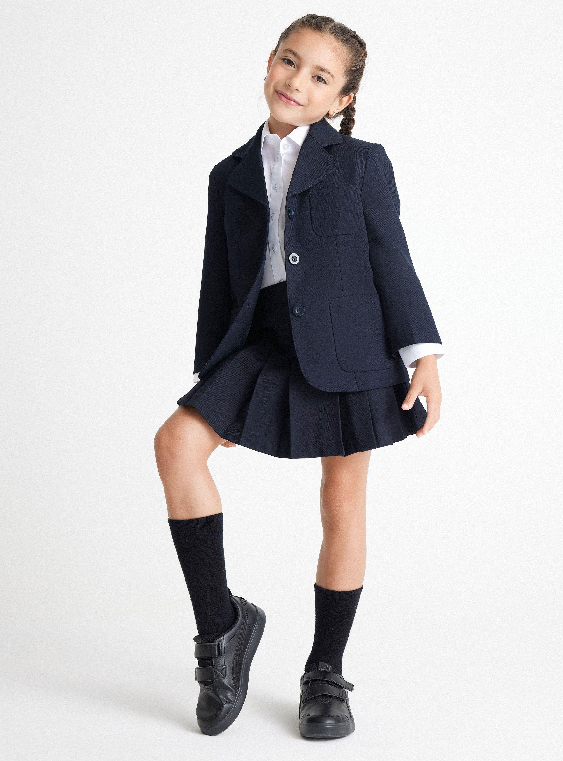 Chaqueta Blazer Azul Talla 6 A 16-3