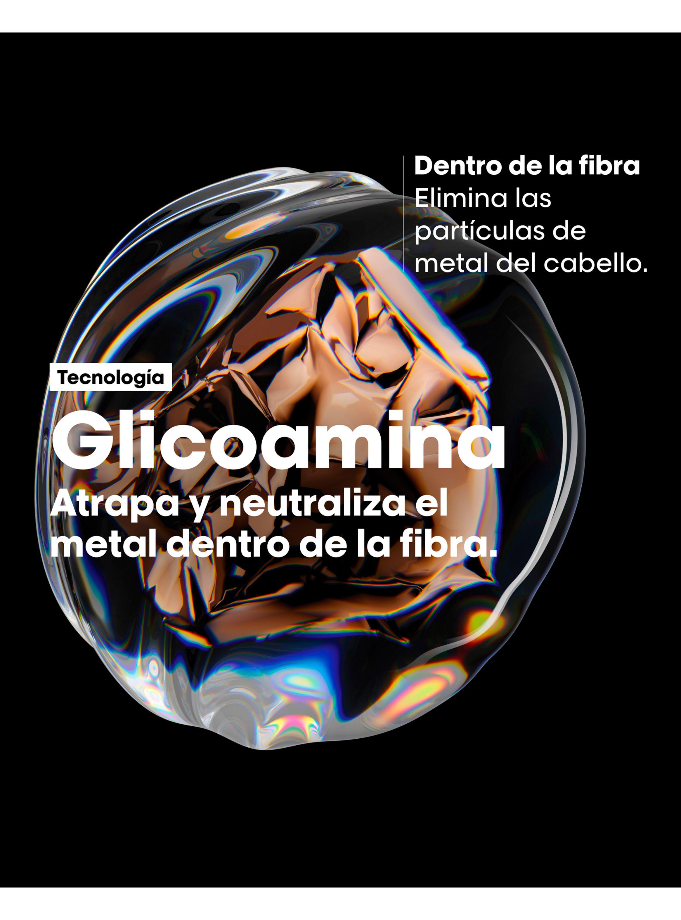 Crema para peinar protección UV Metal Detox Anti-Quiebre para Cabello Dañado y con Color 100ml-5