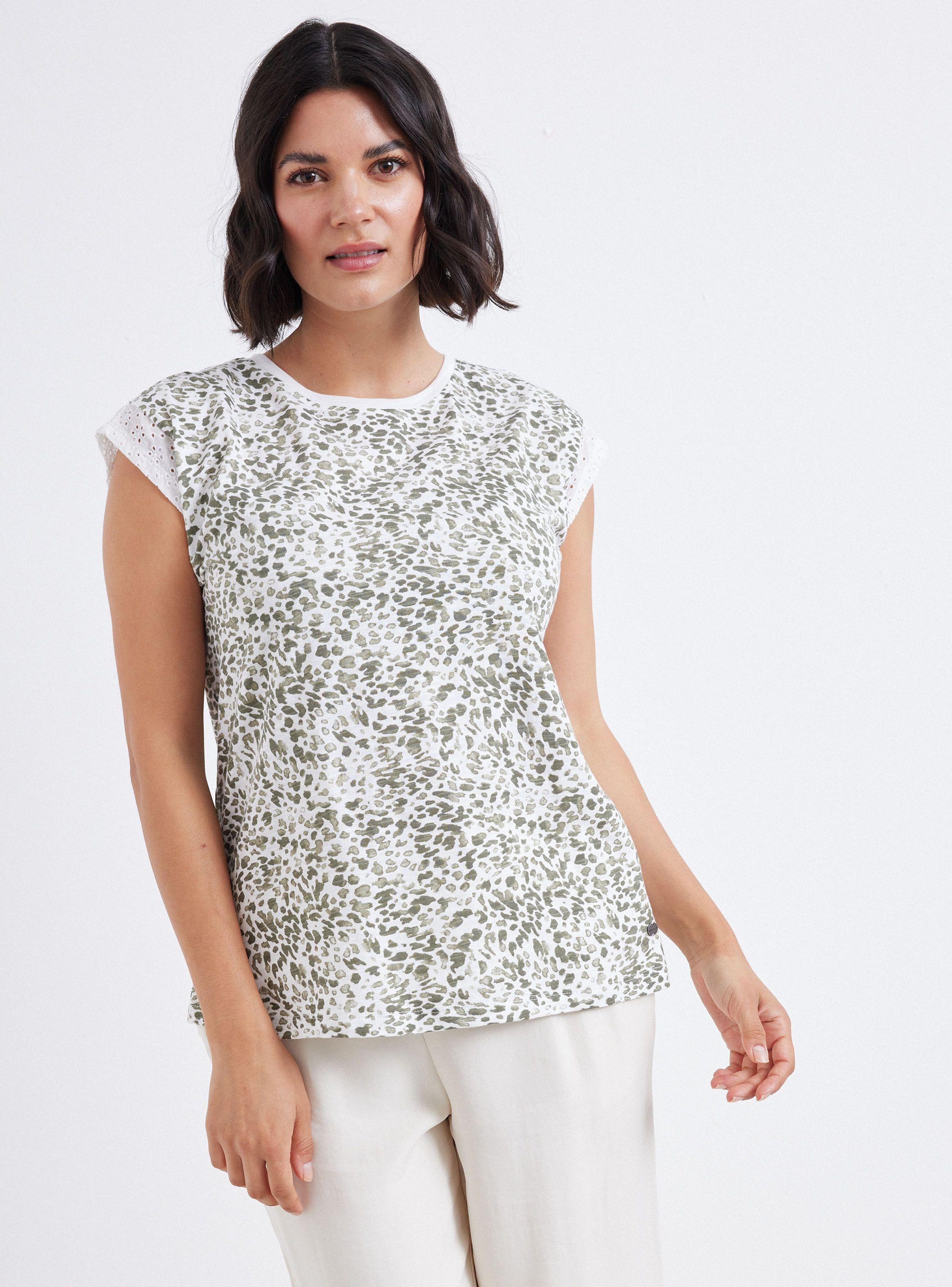 Polera Con Detalles De Broderie-0