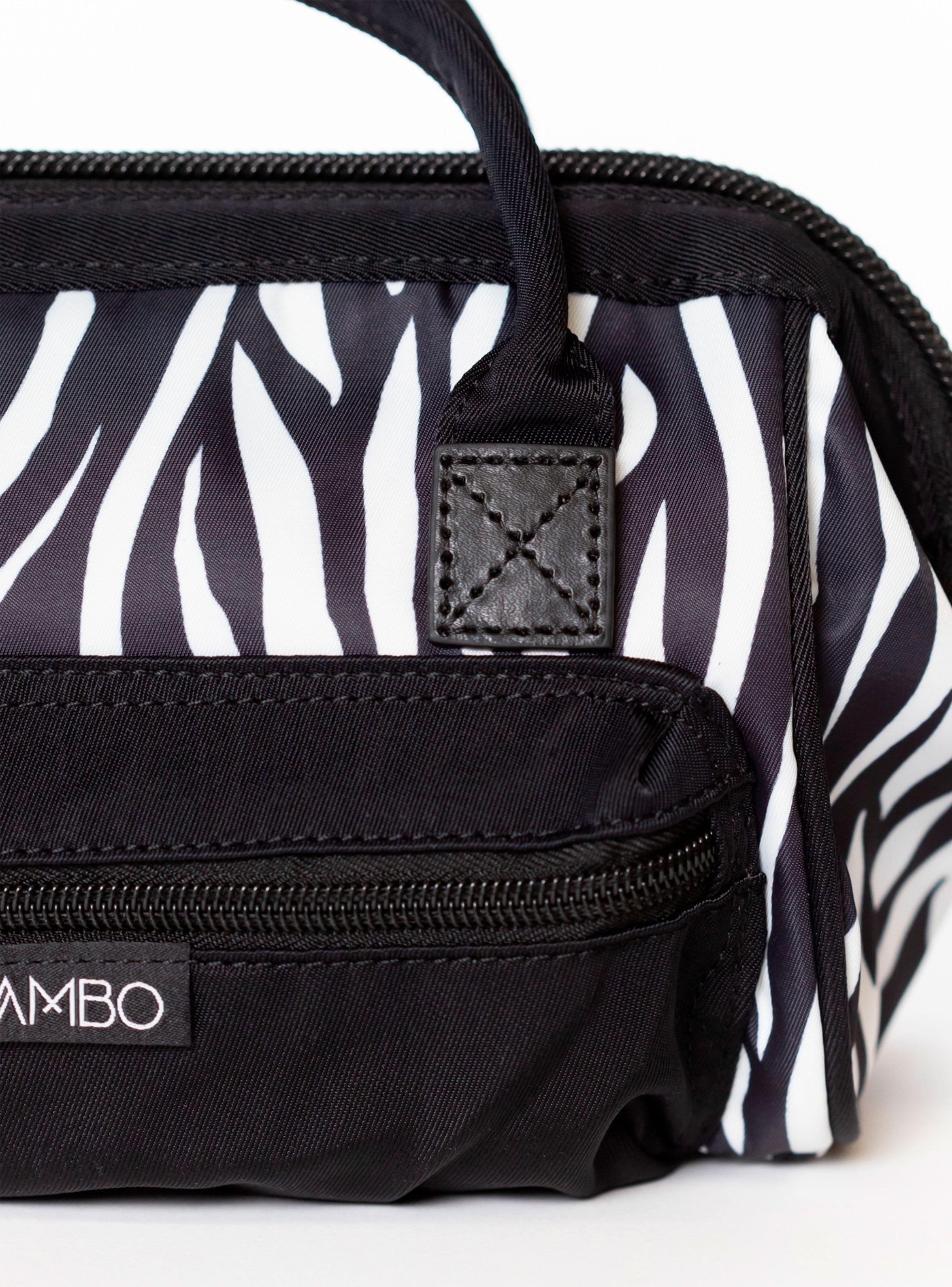 Cosmetiquero Diseño Zebra Dama-3