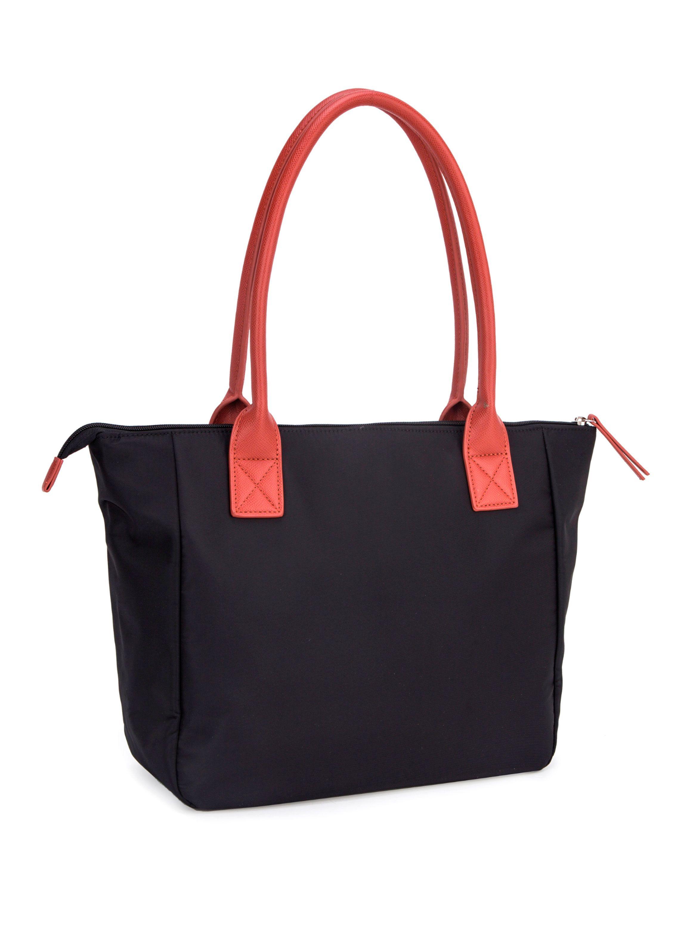 Cartera de Hombro estilo Tote Bag Black-1