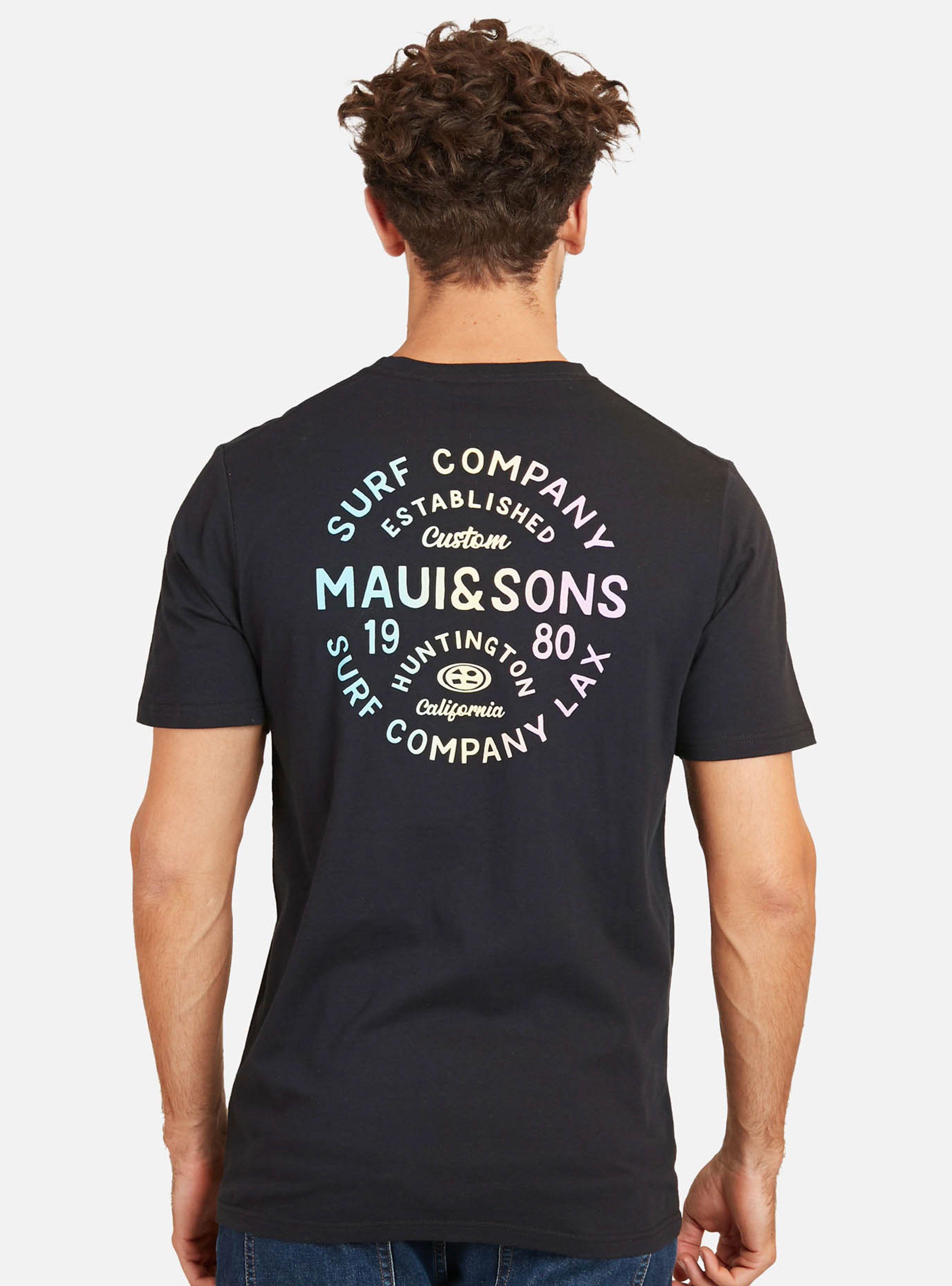 Polera Algodón Maui Negro-1