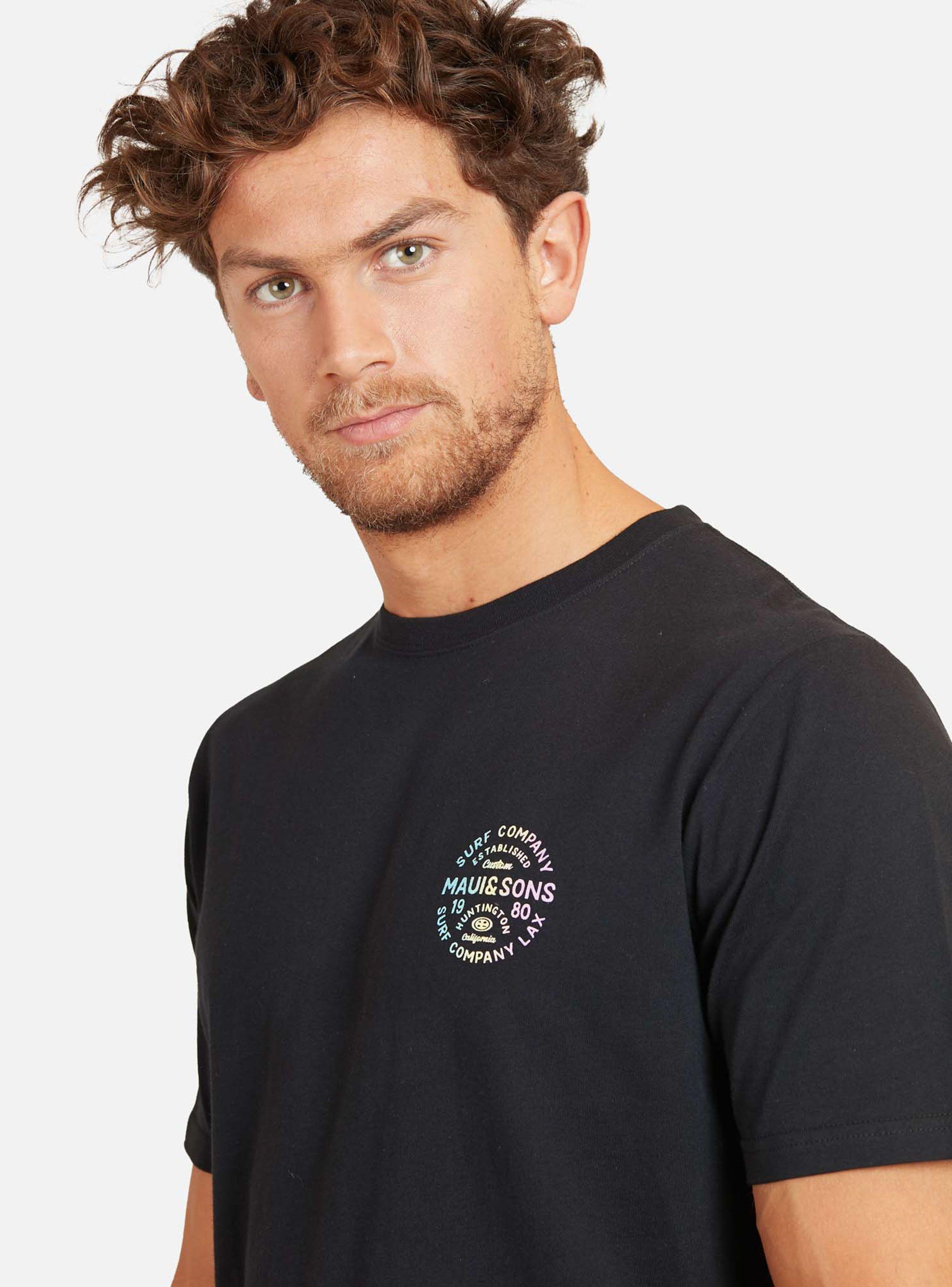 Polera Algodón Maui Negro-2