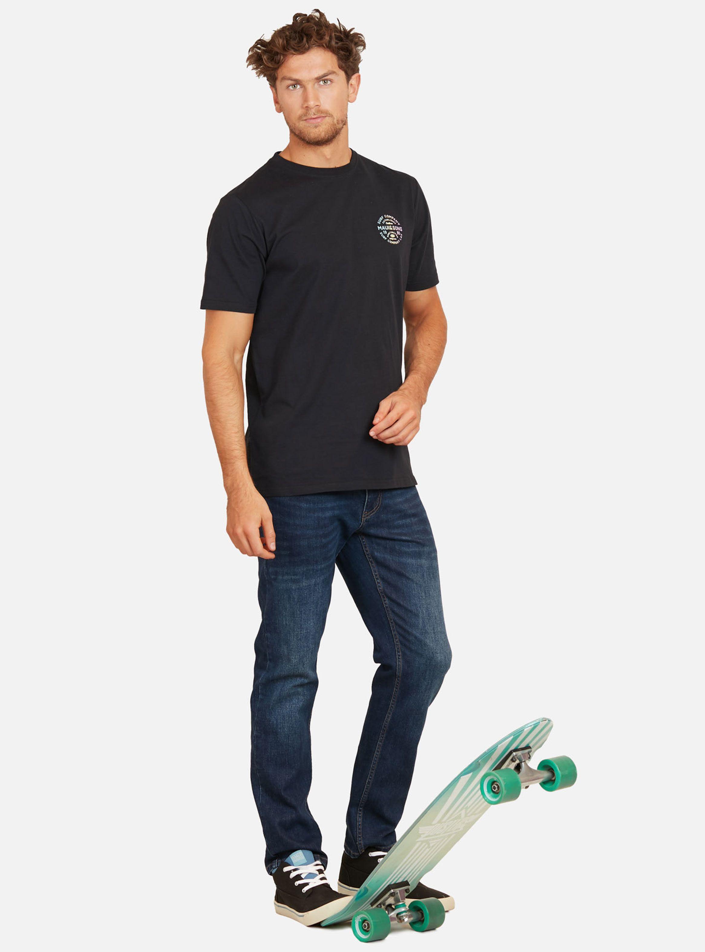 Polera Algodón Maui Negro-3