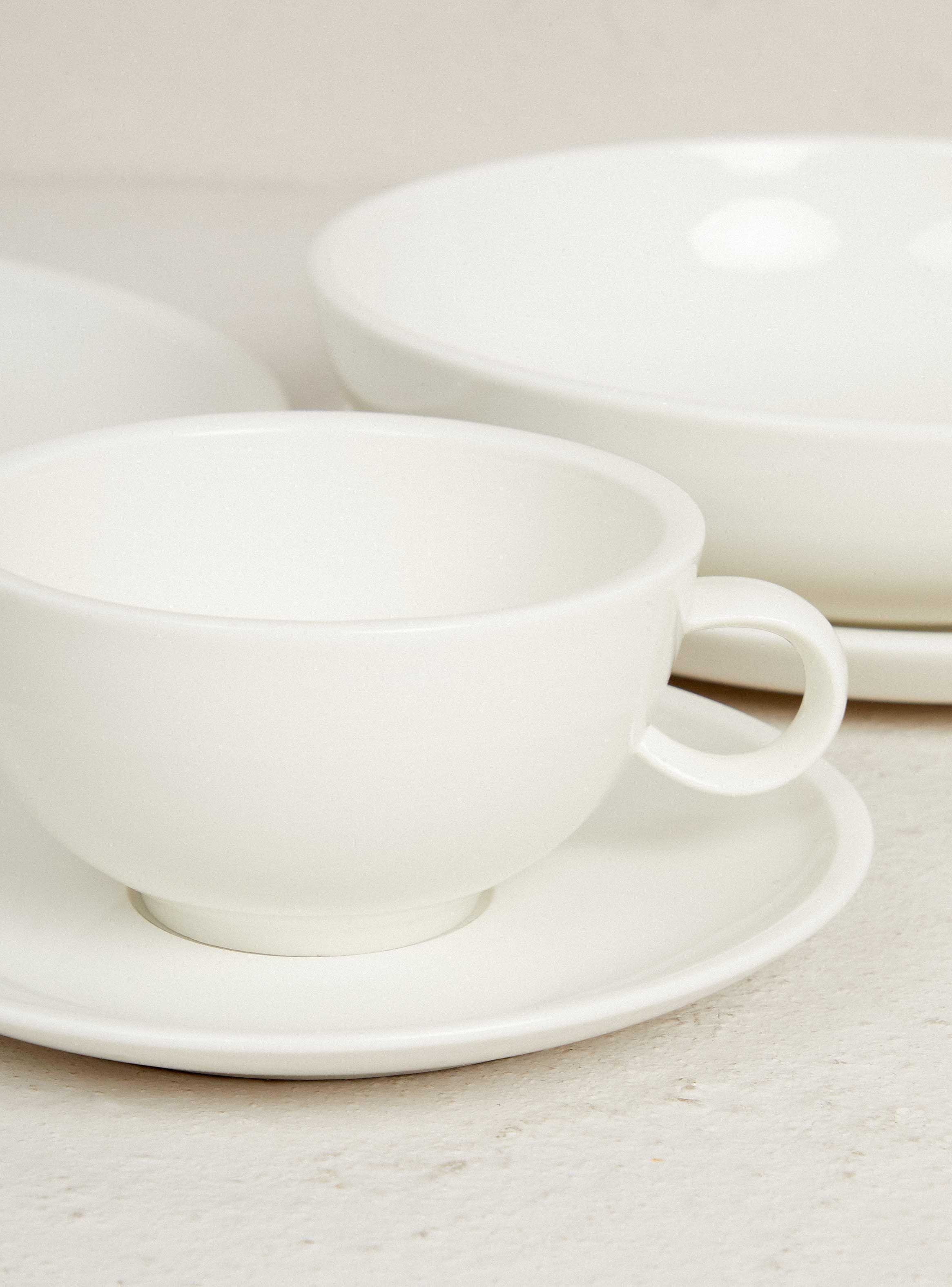 Set Vajilla 30 Piezas Borde Porcelana-2