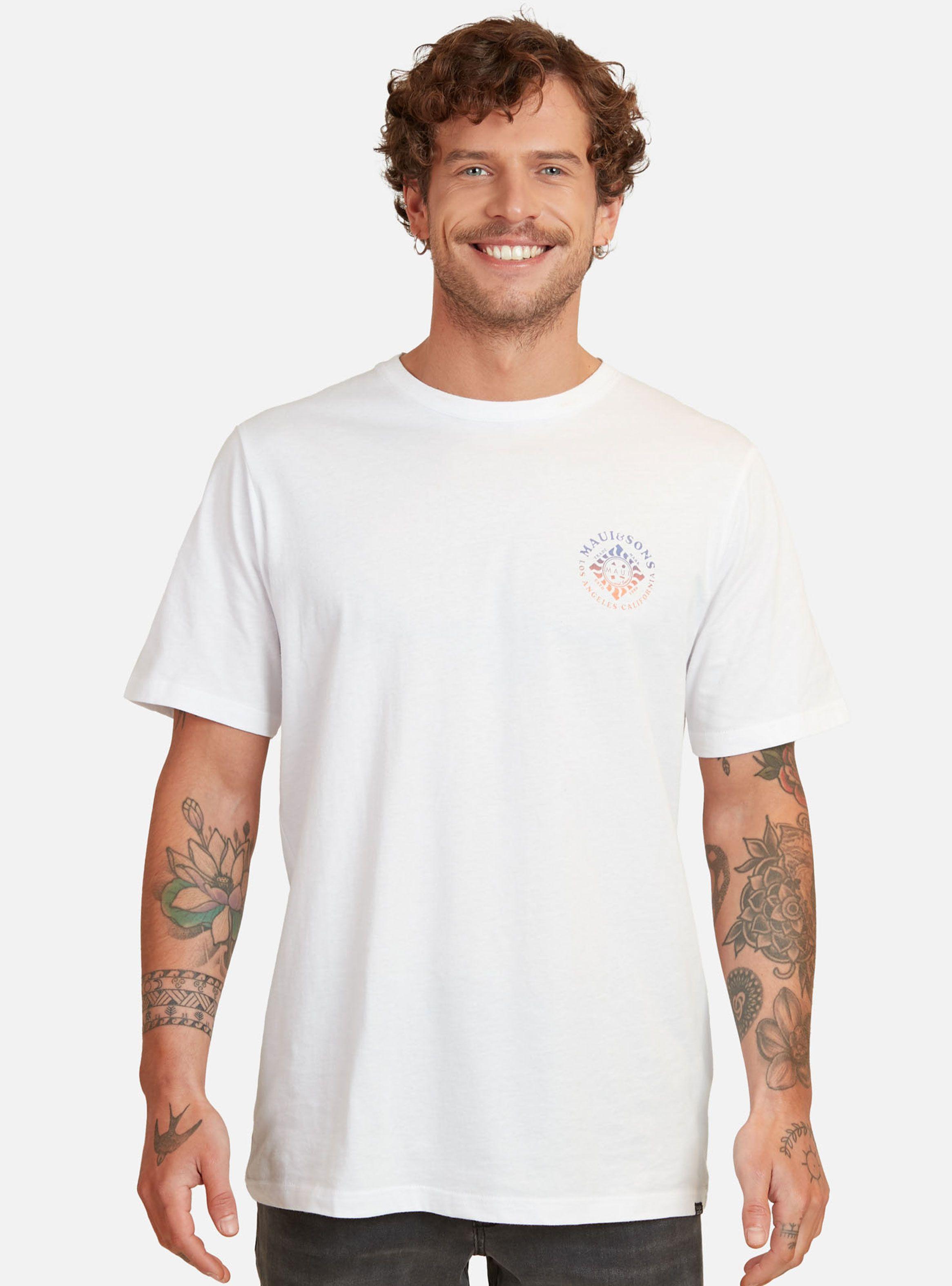 Polera Blanca de Algodón 2-0
