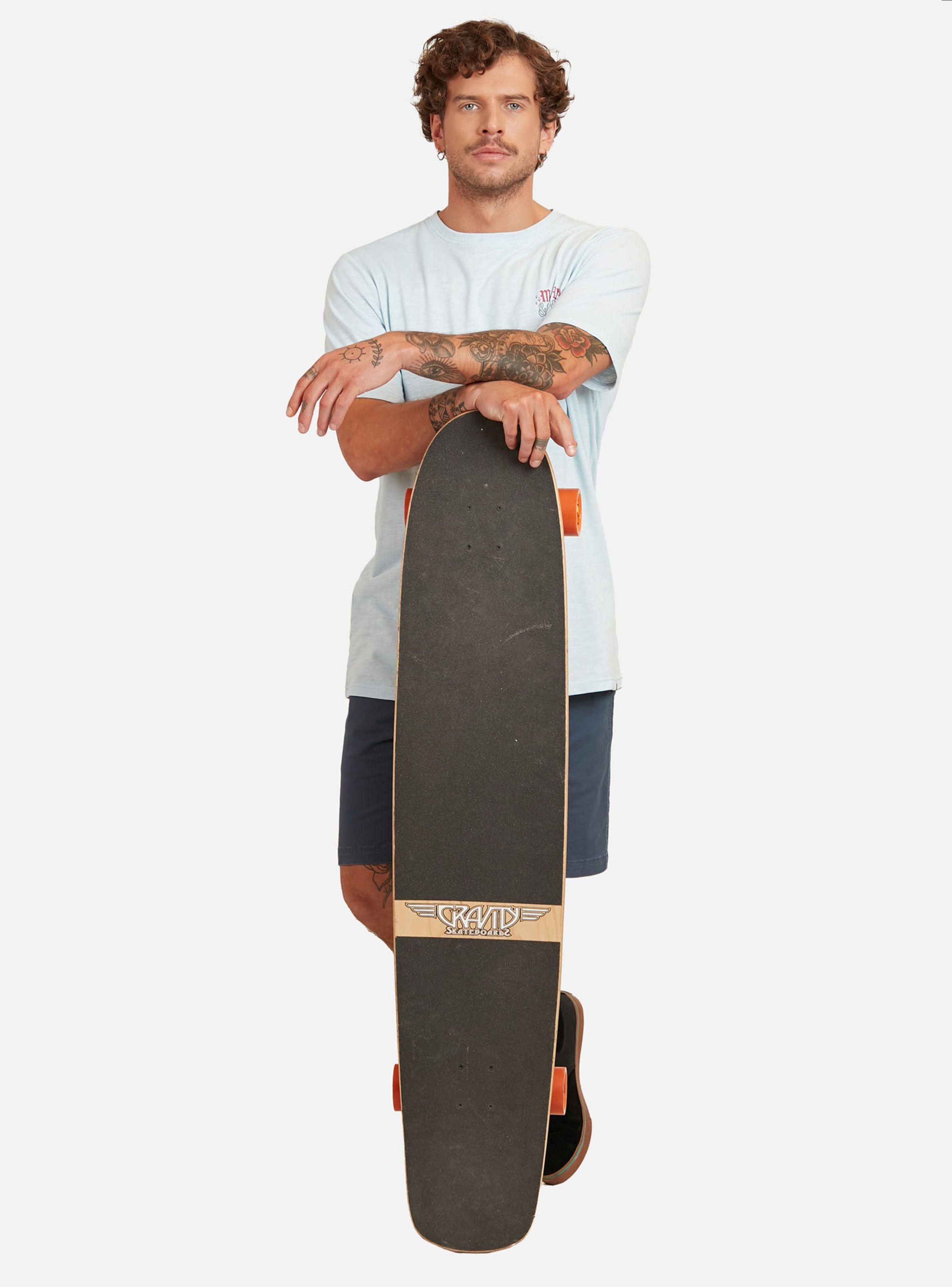 Polera MC Pritn Back Palm-3