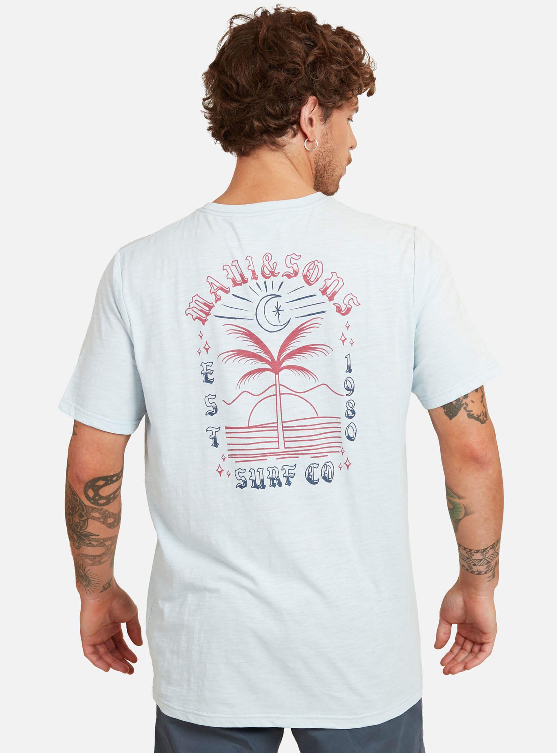 Polera MC Pritn Back Palm-1