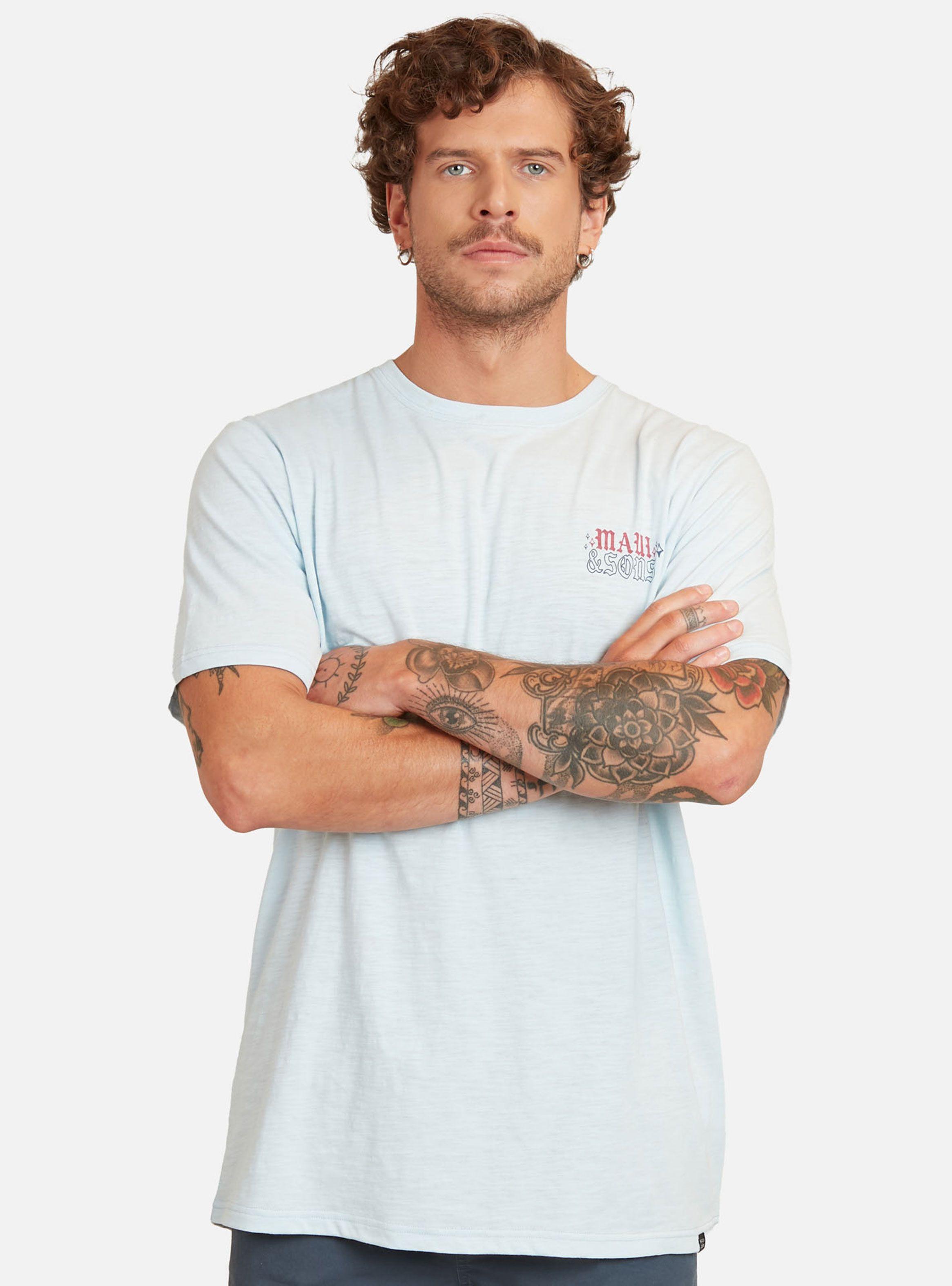 Polera MC Pritn Back Palm-0