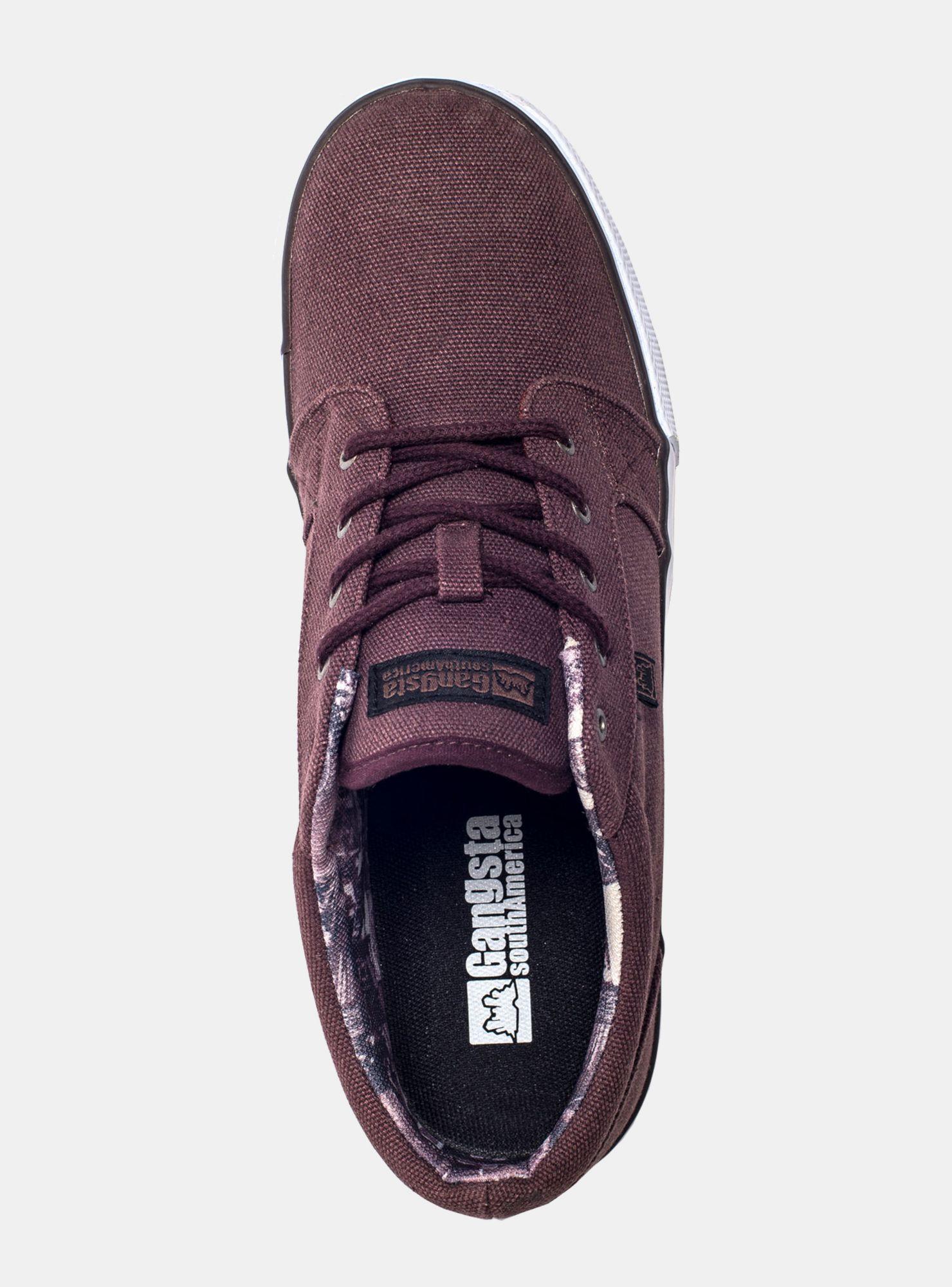 Zapatilla Gangsta Base Plum Urbana Hombre-2