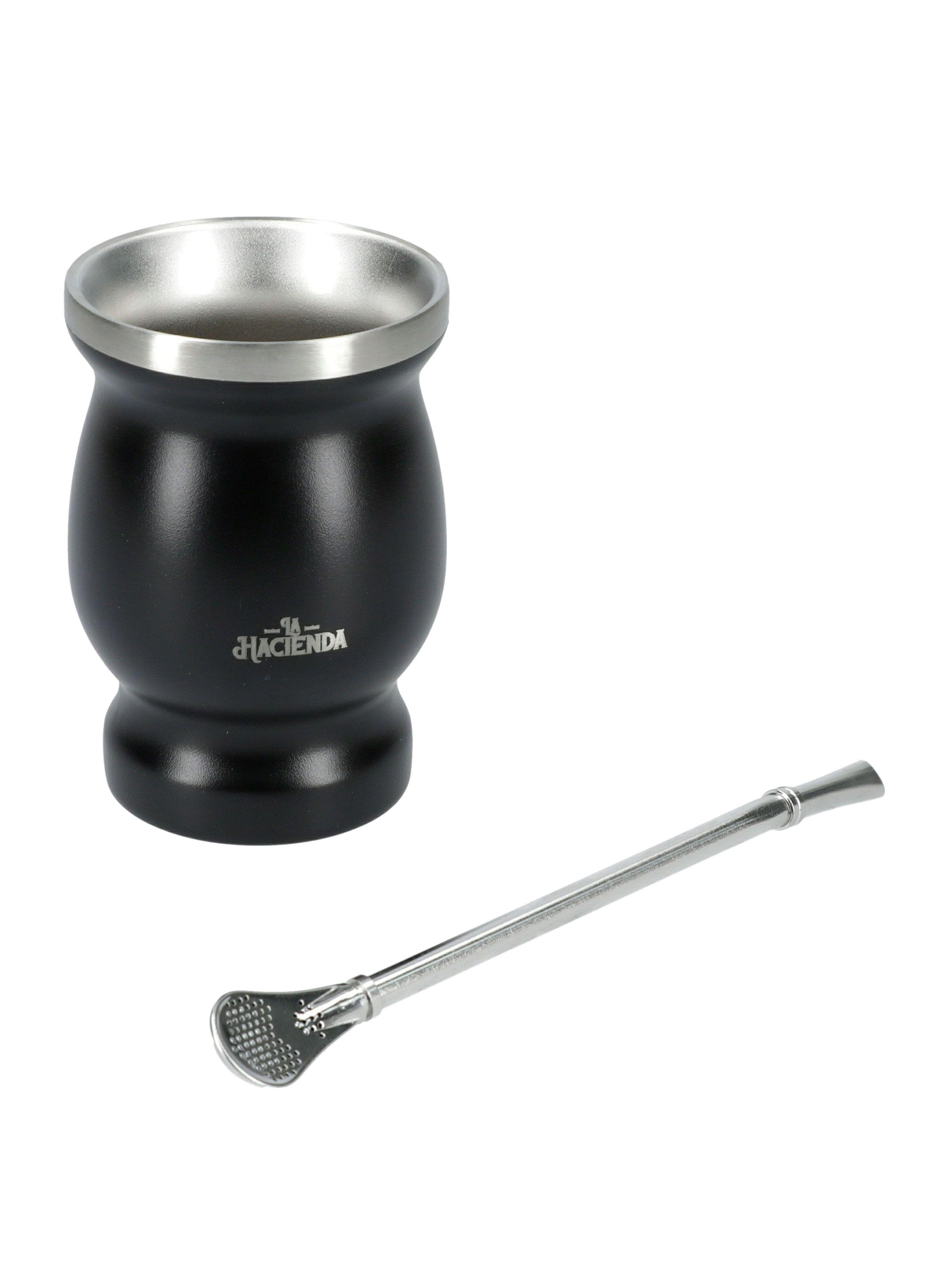 Mate con Bombilla de Acero-1
