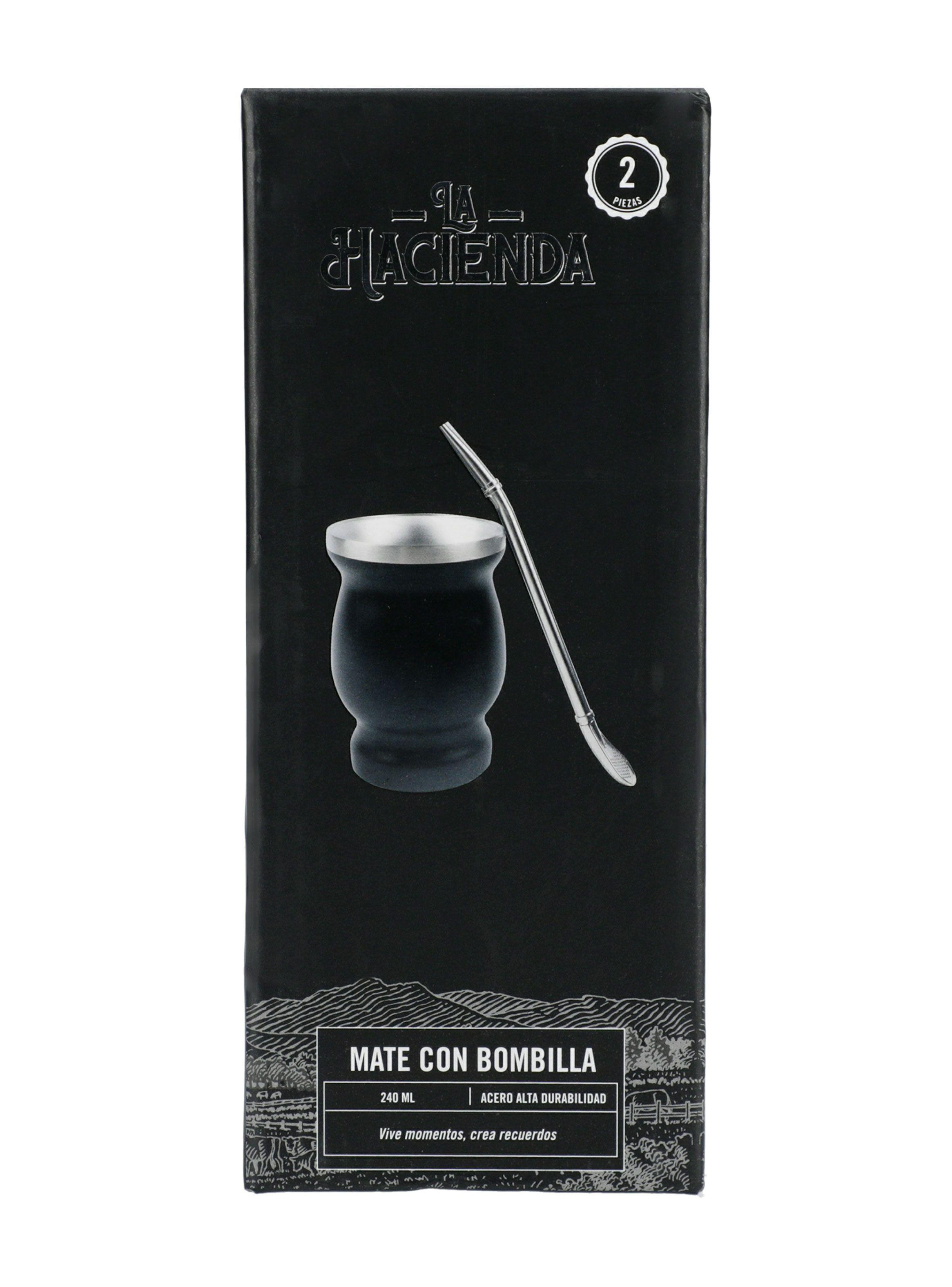 Mate con Bombilla de Acero-3