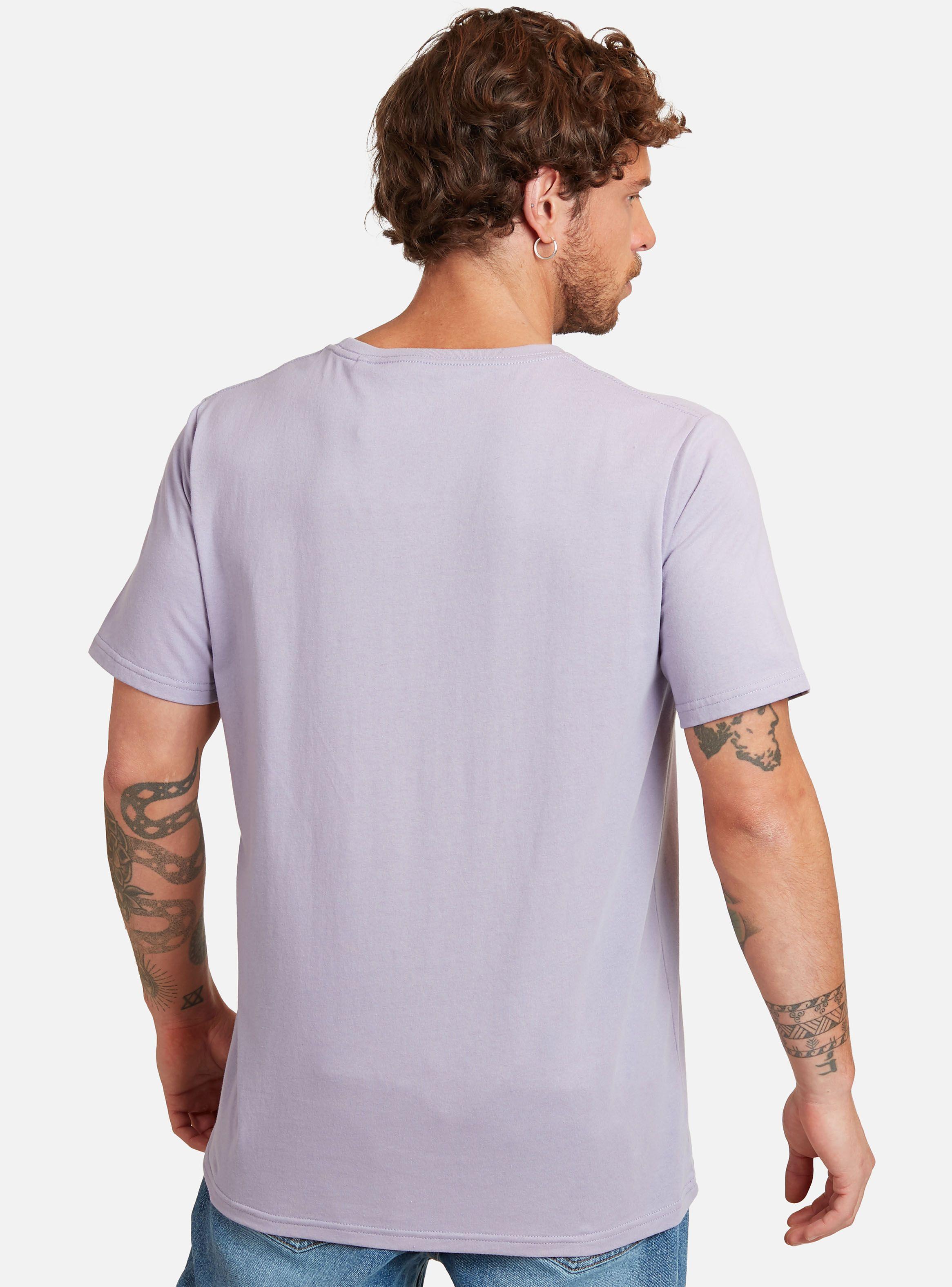 Polera MC Morado Cuello Redondo 1-1