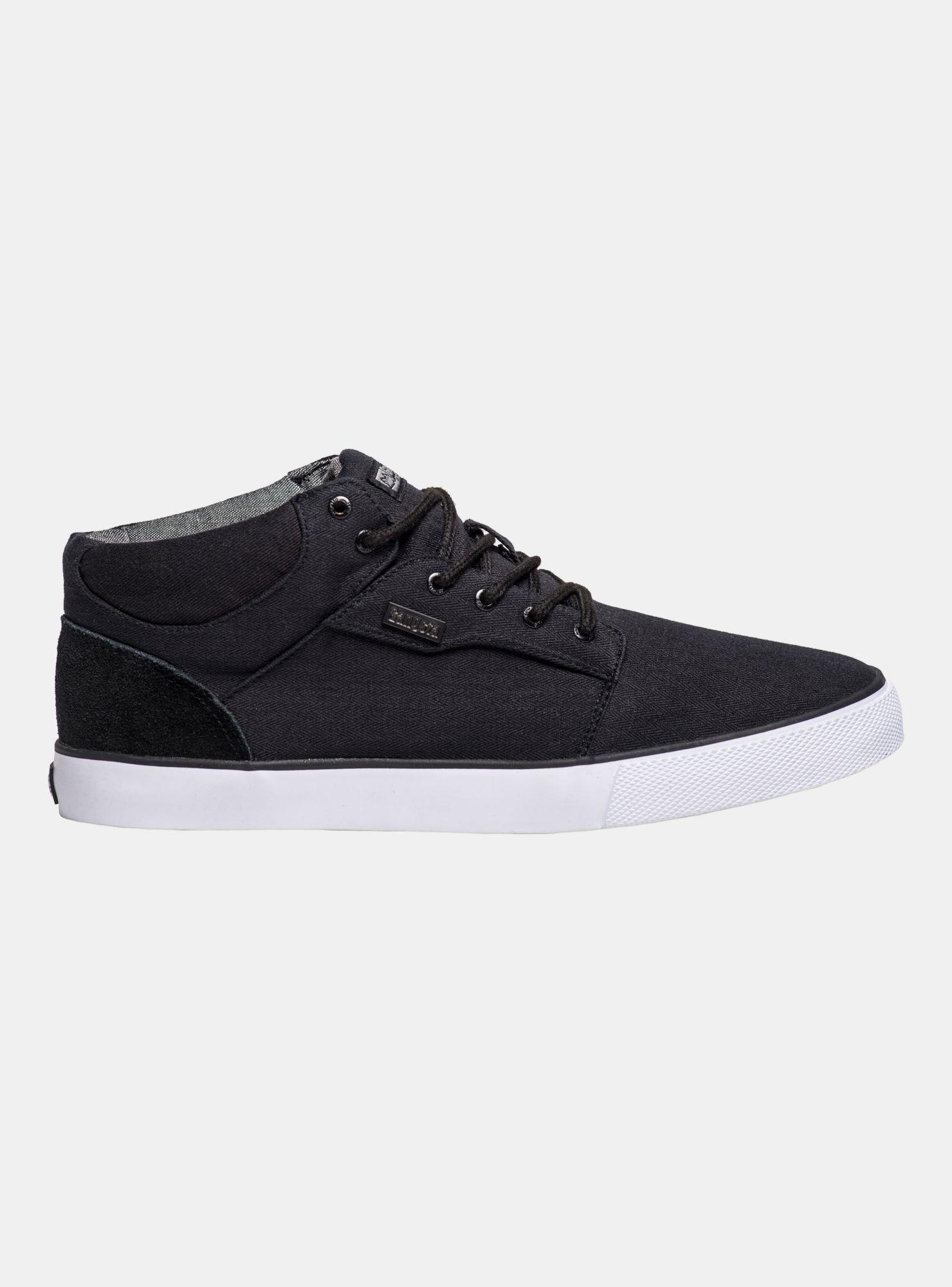 Zapatilla Gangsta Lane Mid Blk Urbana Hombre Negro-0