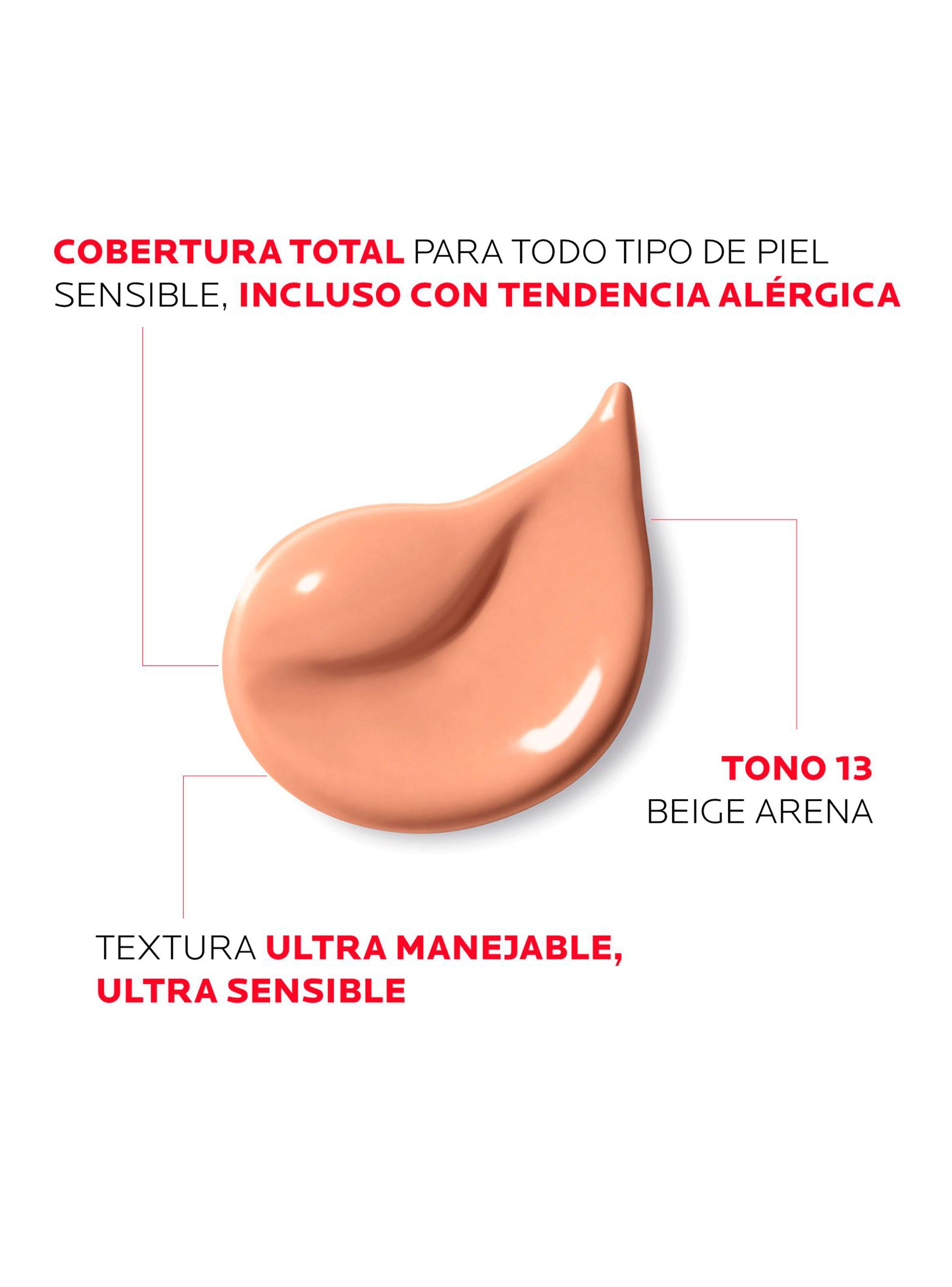 Base Fluida Correctora Toleriane Make Up Tono 13 30 ml-4