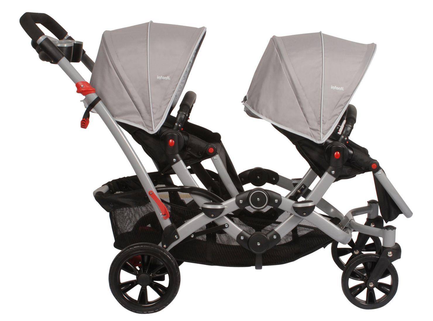 Coche Infanti Duo Ride Gris-1