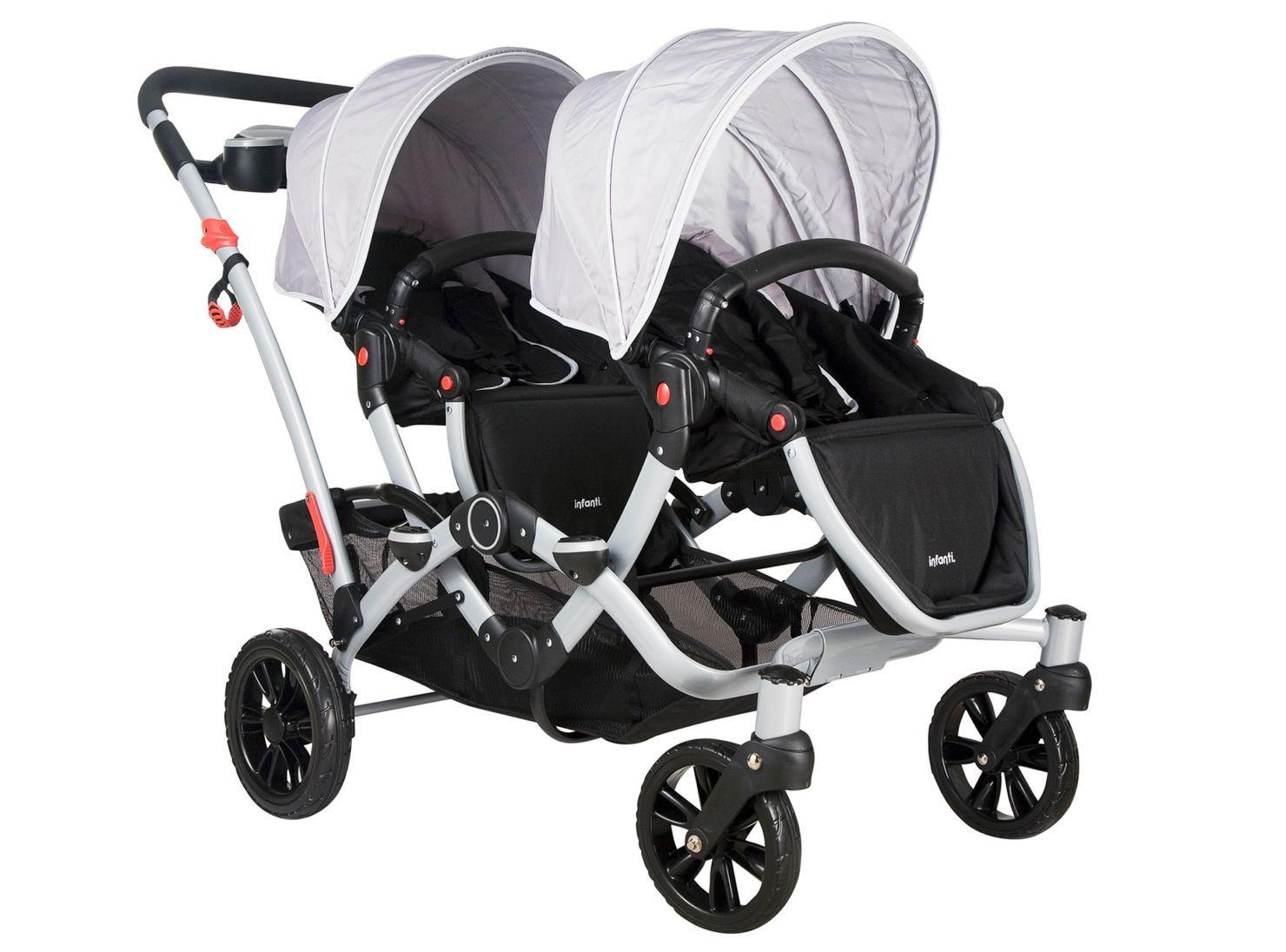 Coche Infanti Duo Ride Gris-0