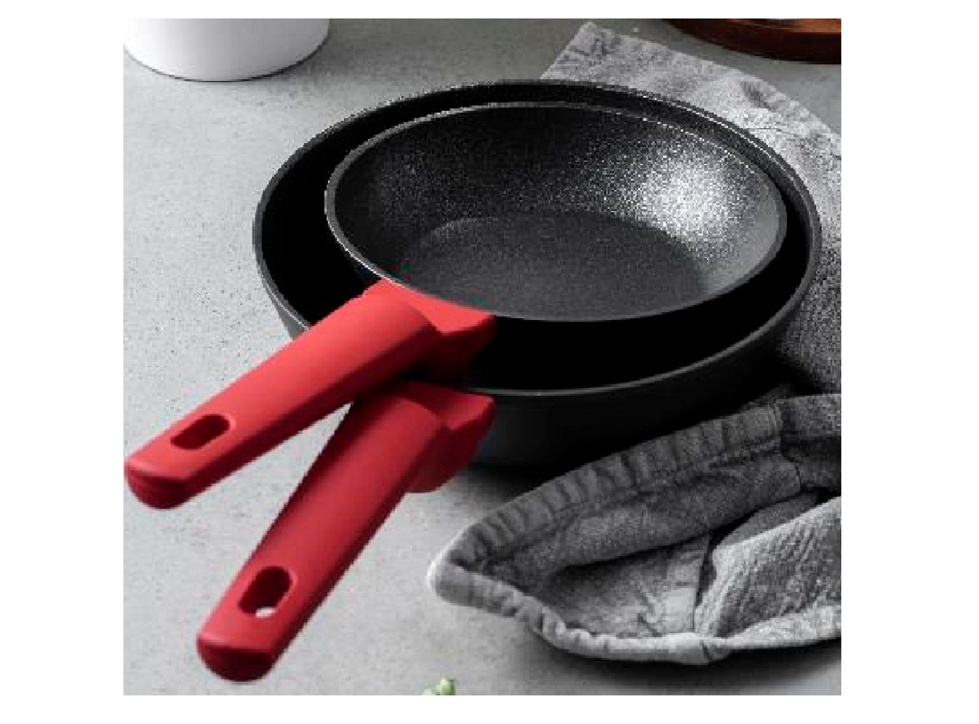 Batería de Cocina 8 Piezas Camden Rojo-1