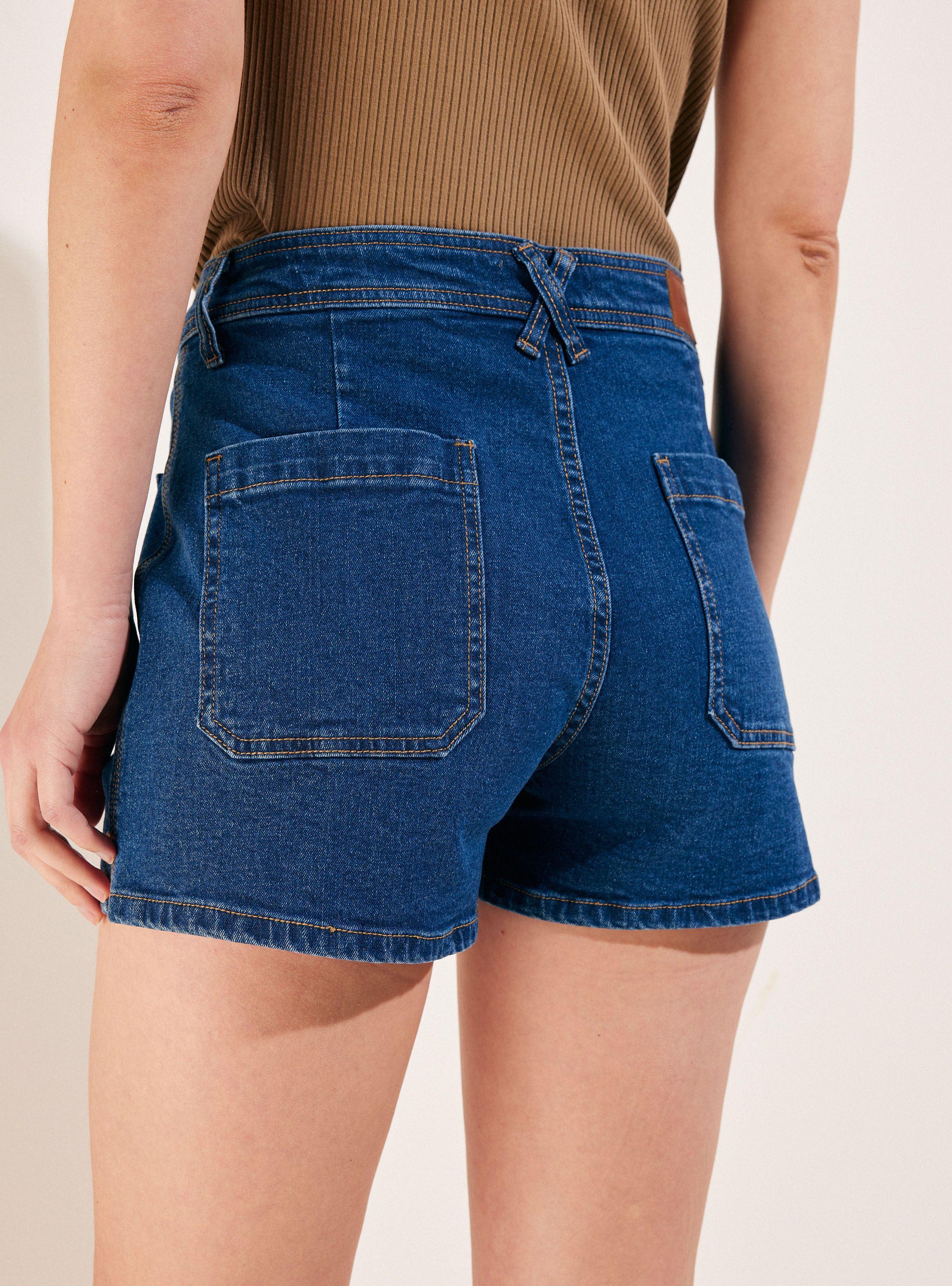 Short Bolsillo Parche y Detalle Costura-3