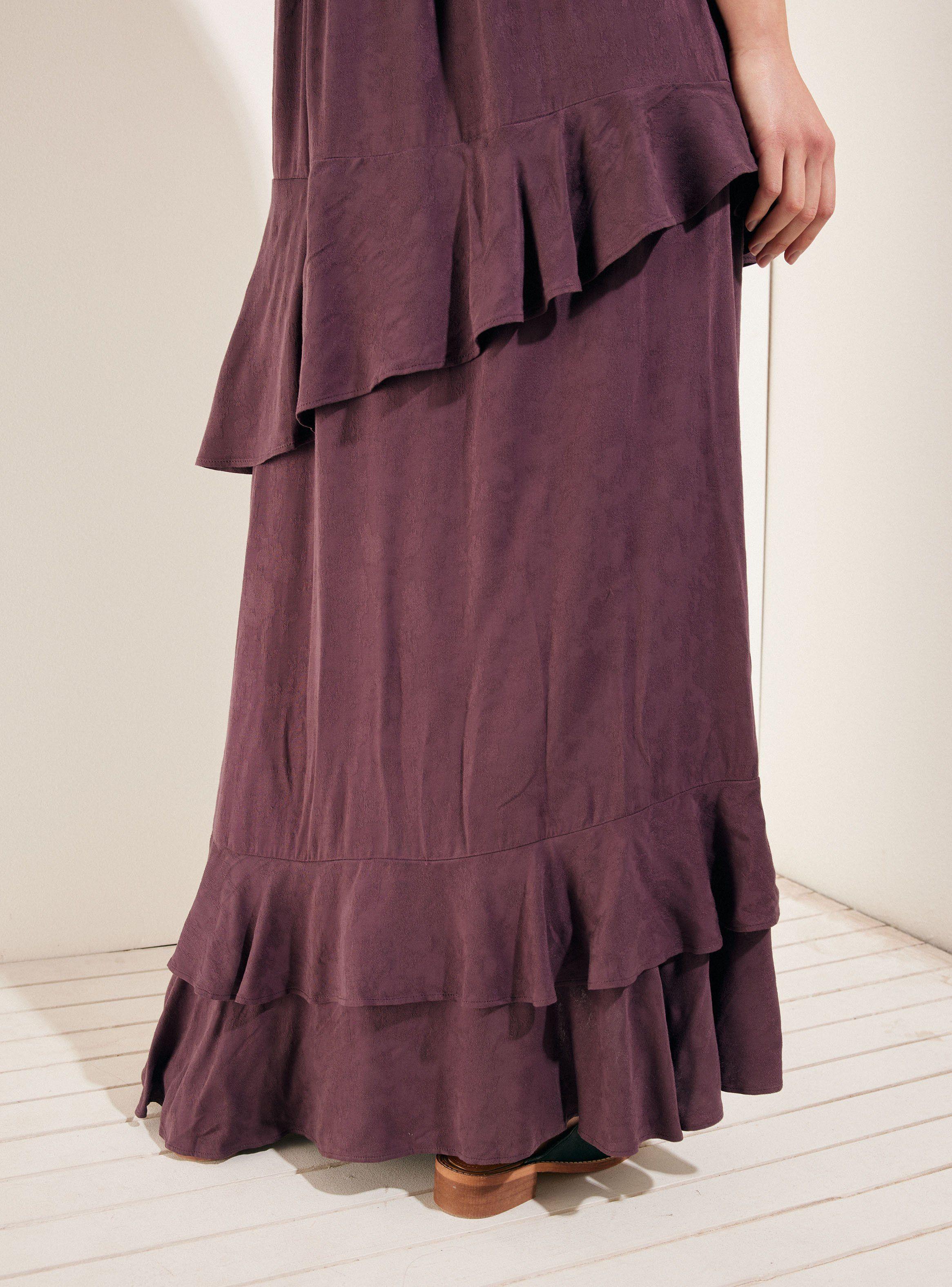 Vestido Vuelos Irregulares y Amarra en Tirantes-3