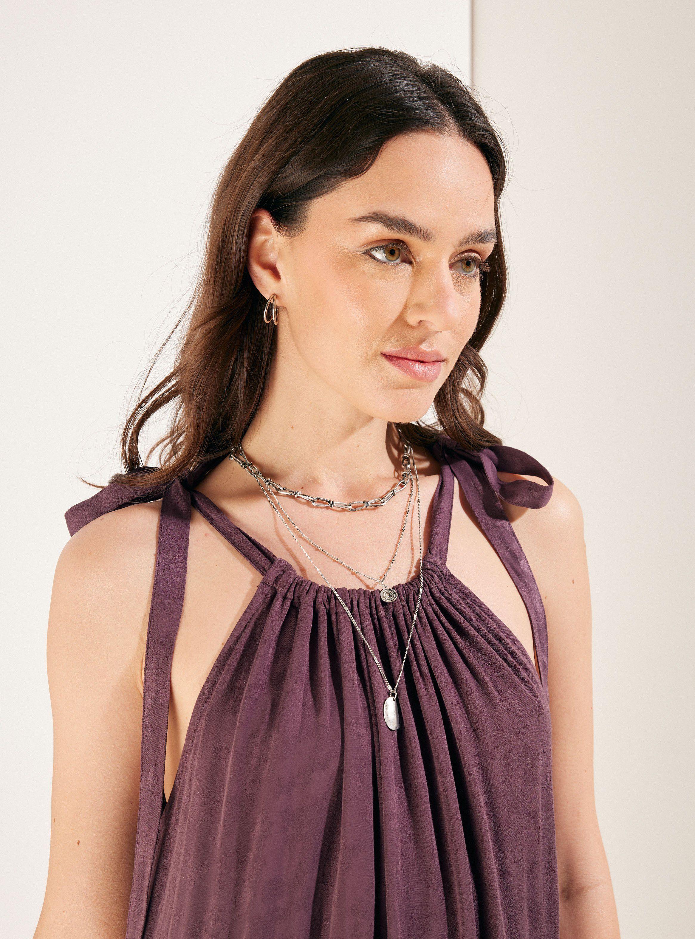 Vestido Vuelos Irregulares y Amarra en Tirantes-2
