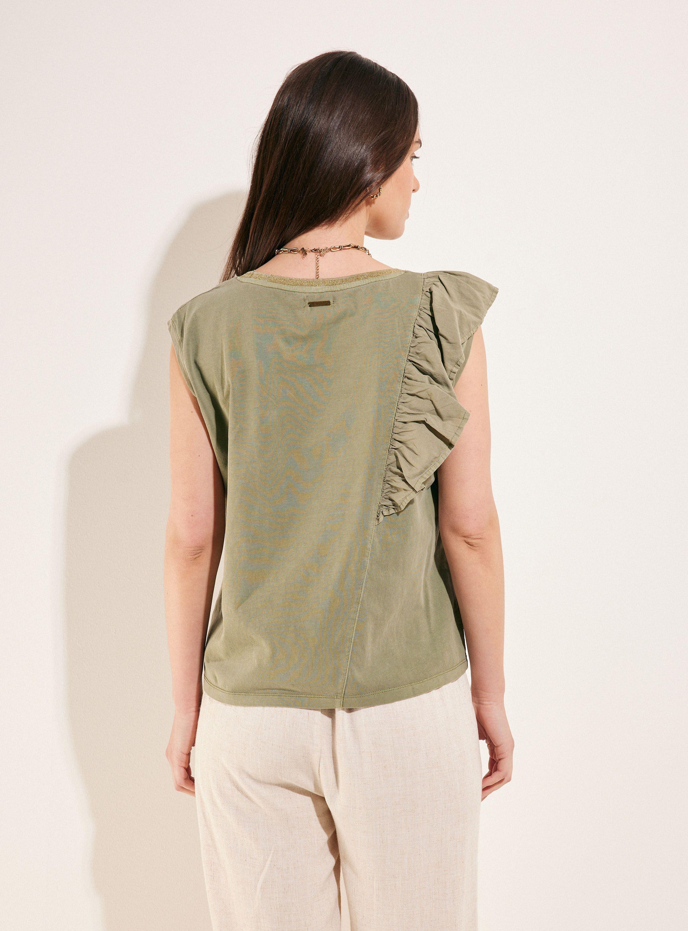 Polera  con Vuelo Irregular-1