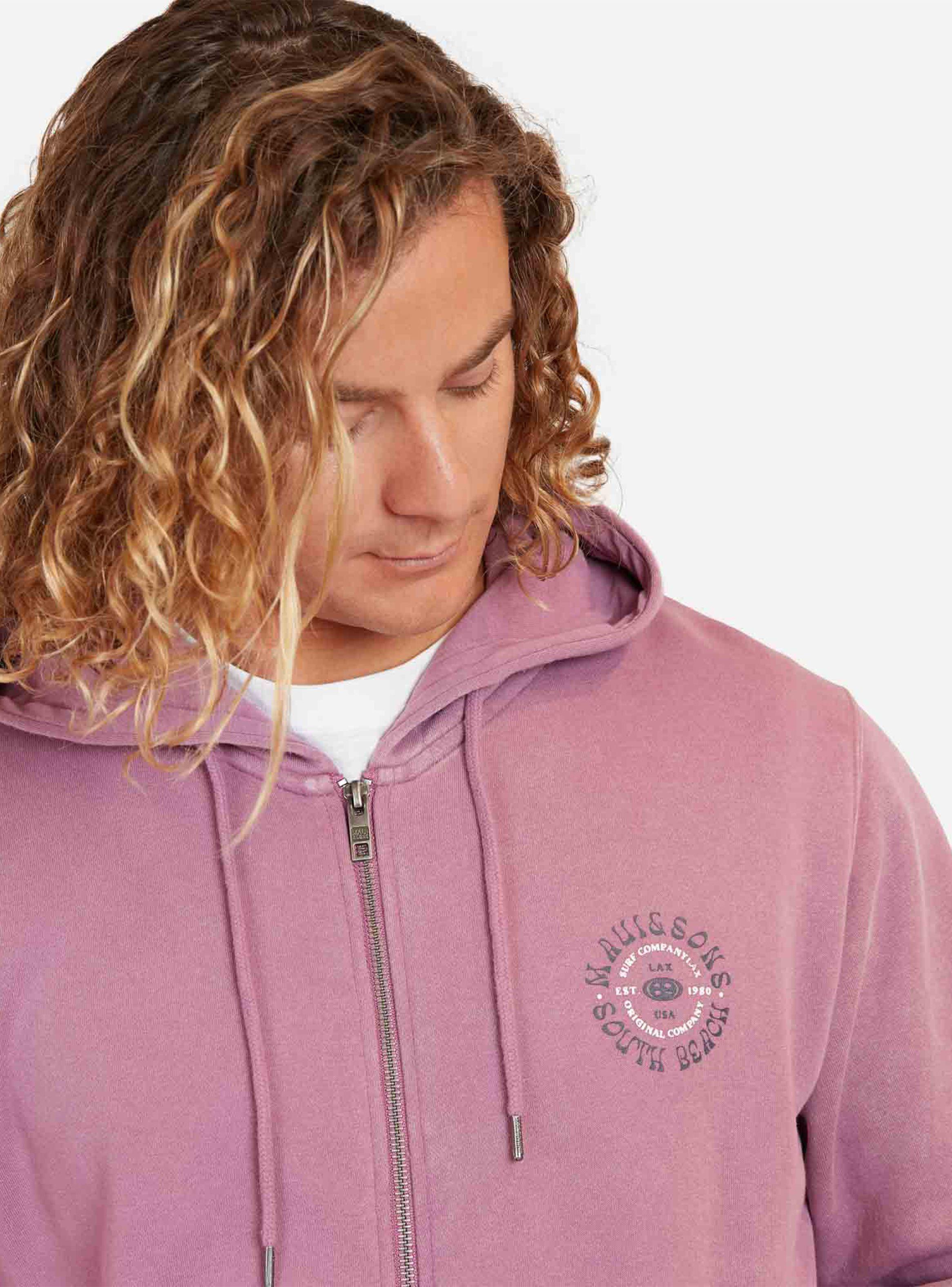 Polerón Full Zipper Rojo-2