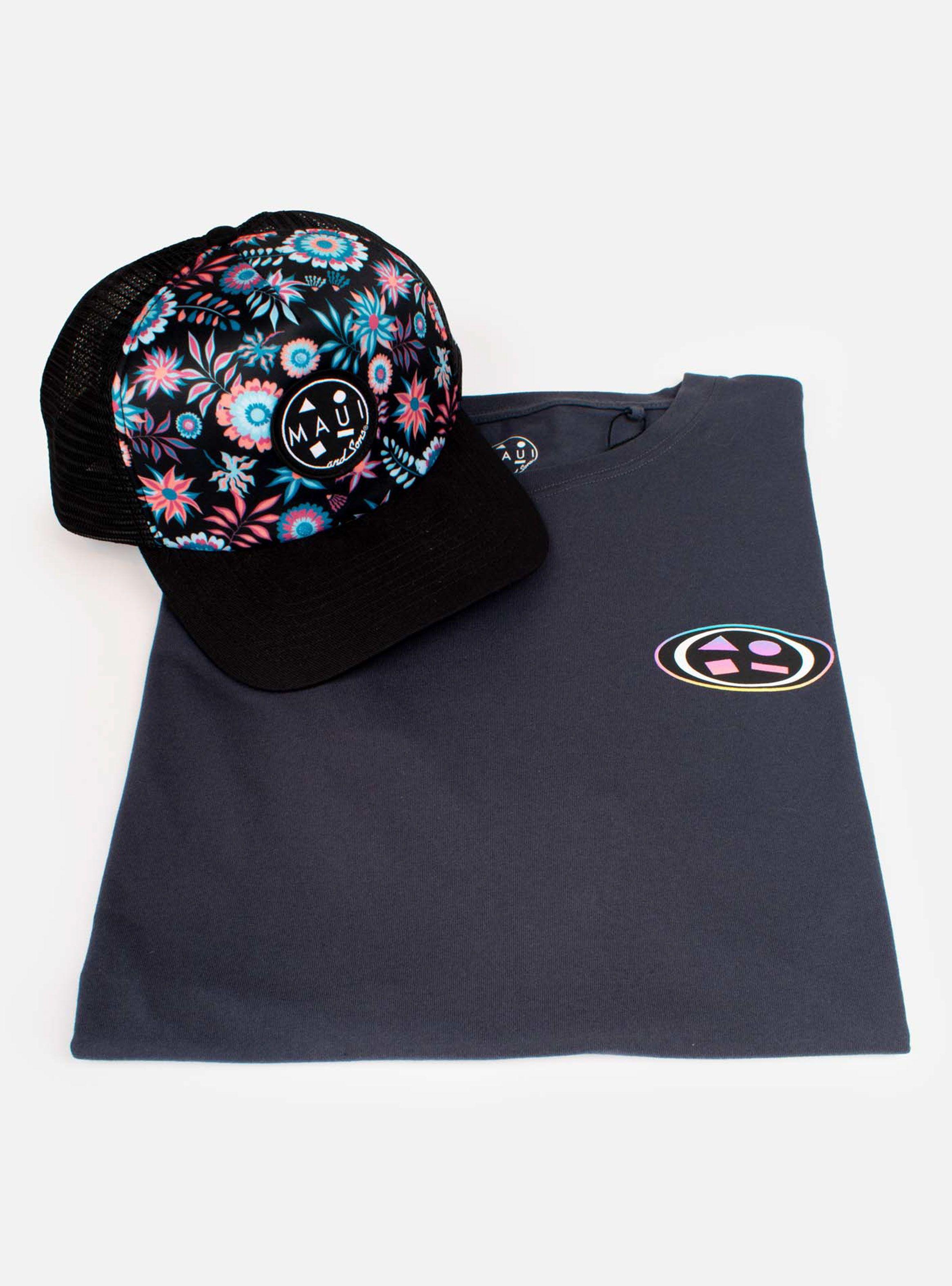 Pack Polera Lisa y Jockey Gris-3